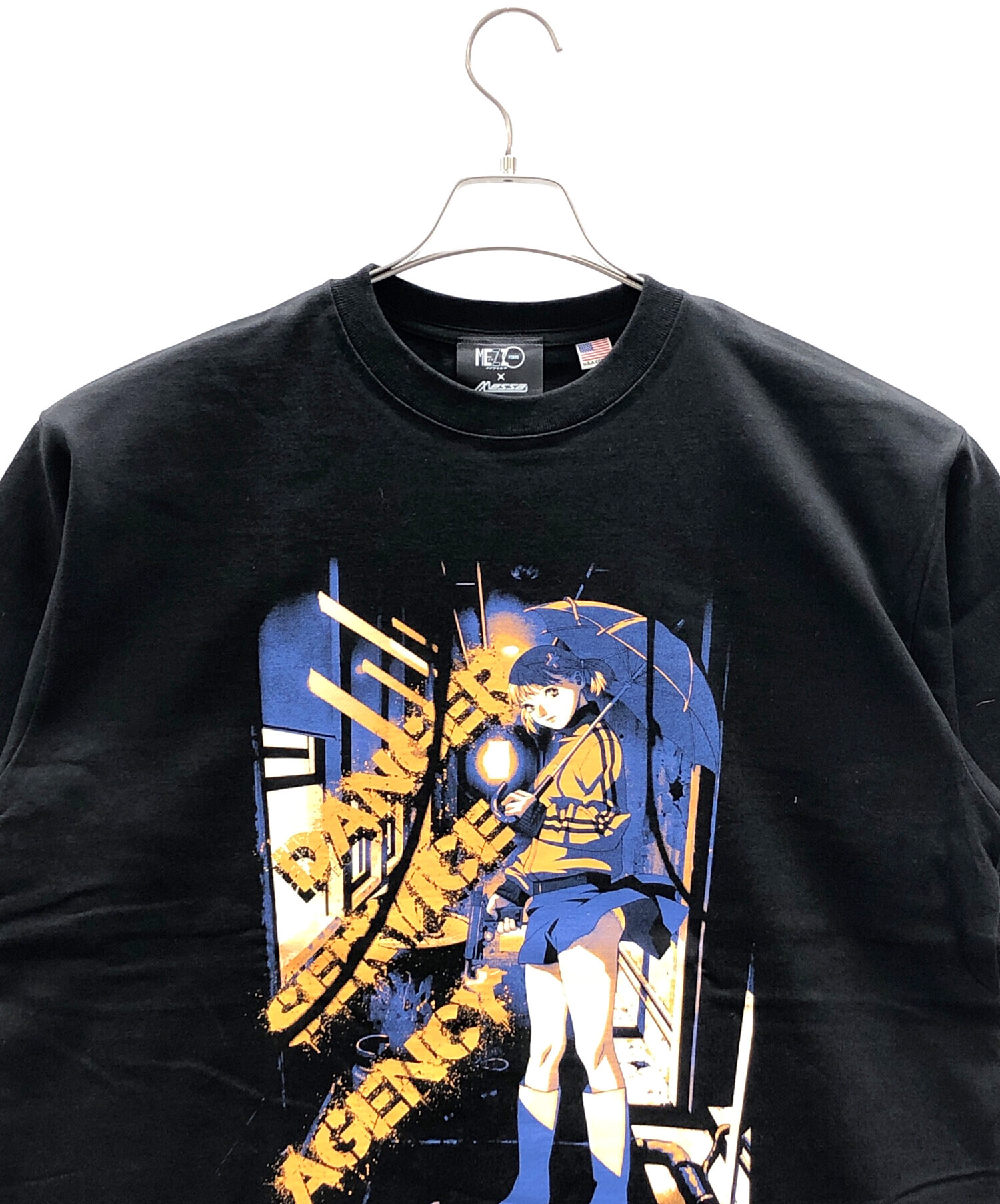 中古・古着通販】Messa (メッサ) Tシャツ プリントシャツ ブラック