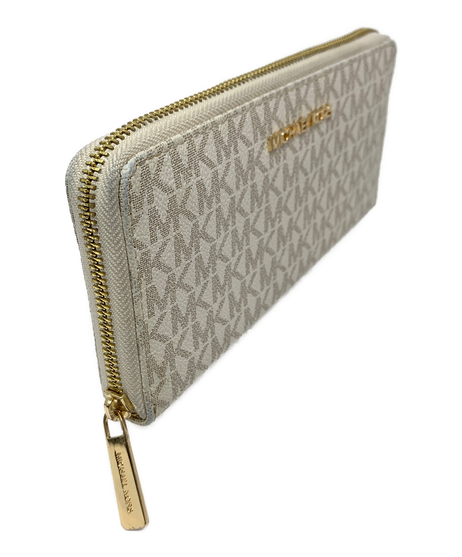 中古・古着通販】MICHAEL KORS (マイケルコース) 長財布 アイボリー 