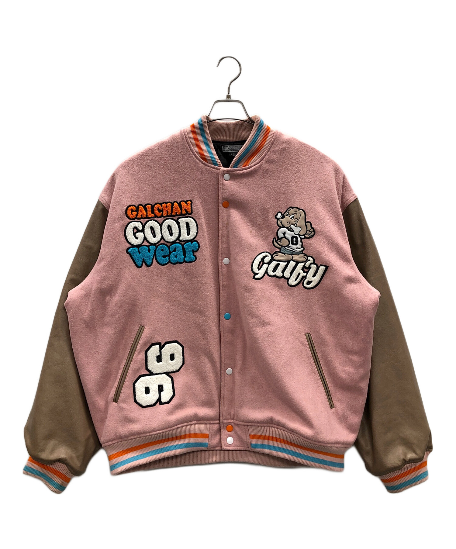 中古・古着通販】GALFY (ガルフィー) スタジャン 二代目わんわん大学 