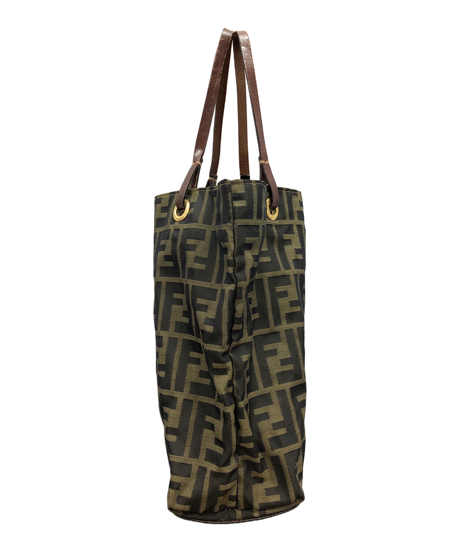中古・古着通販】FENDI (フェンディ) ハンドバッグ ズッカキャンバス 