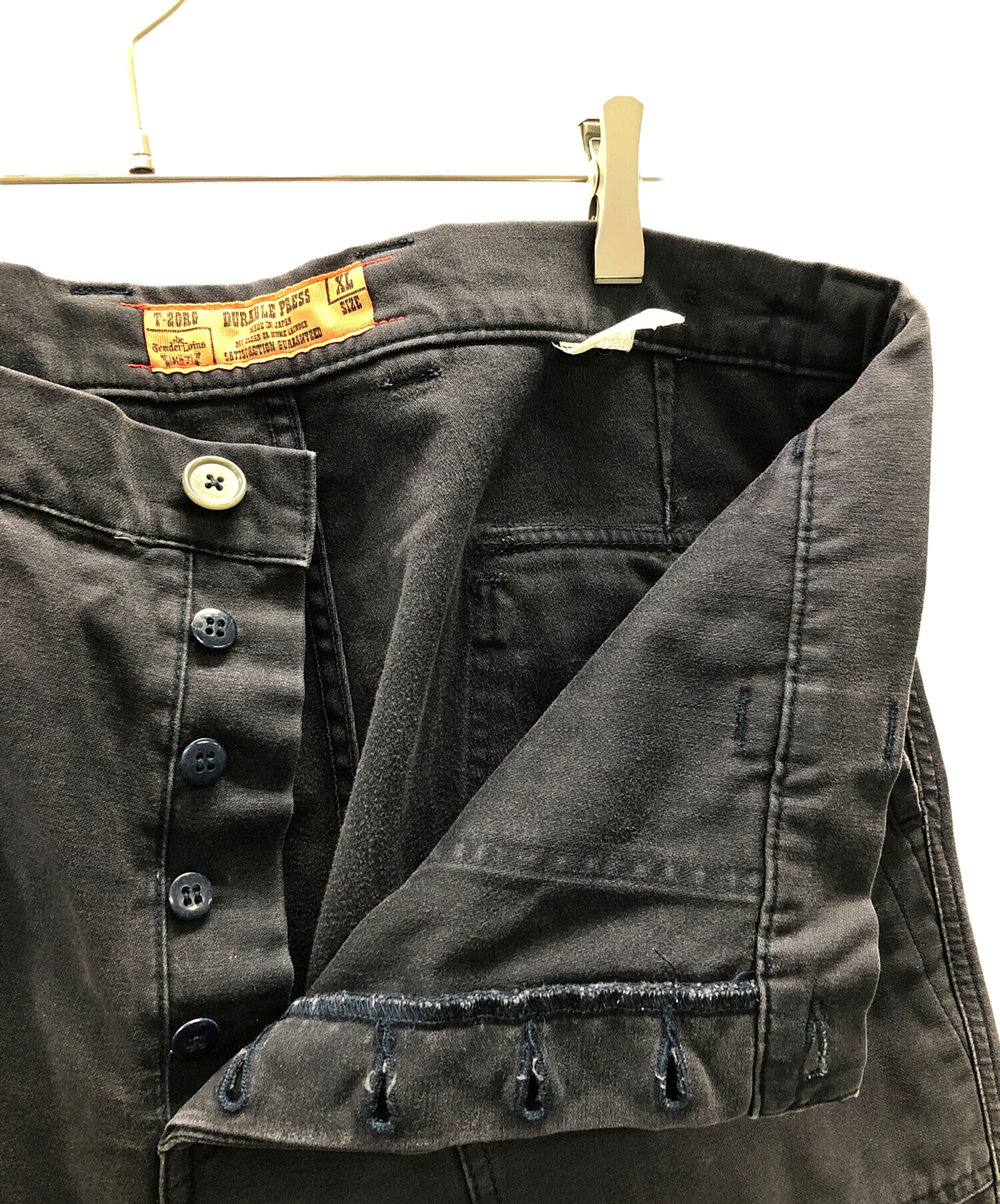 00s TENDERLOIN テンダーロイン チノパン ワークパンツ 中古・古着通販】TENDERLOIN (テンダーロイン) チノパン ネイビー