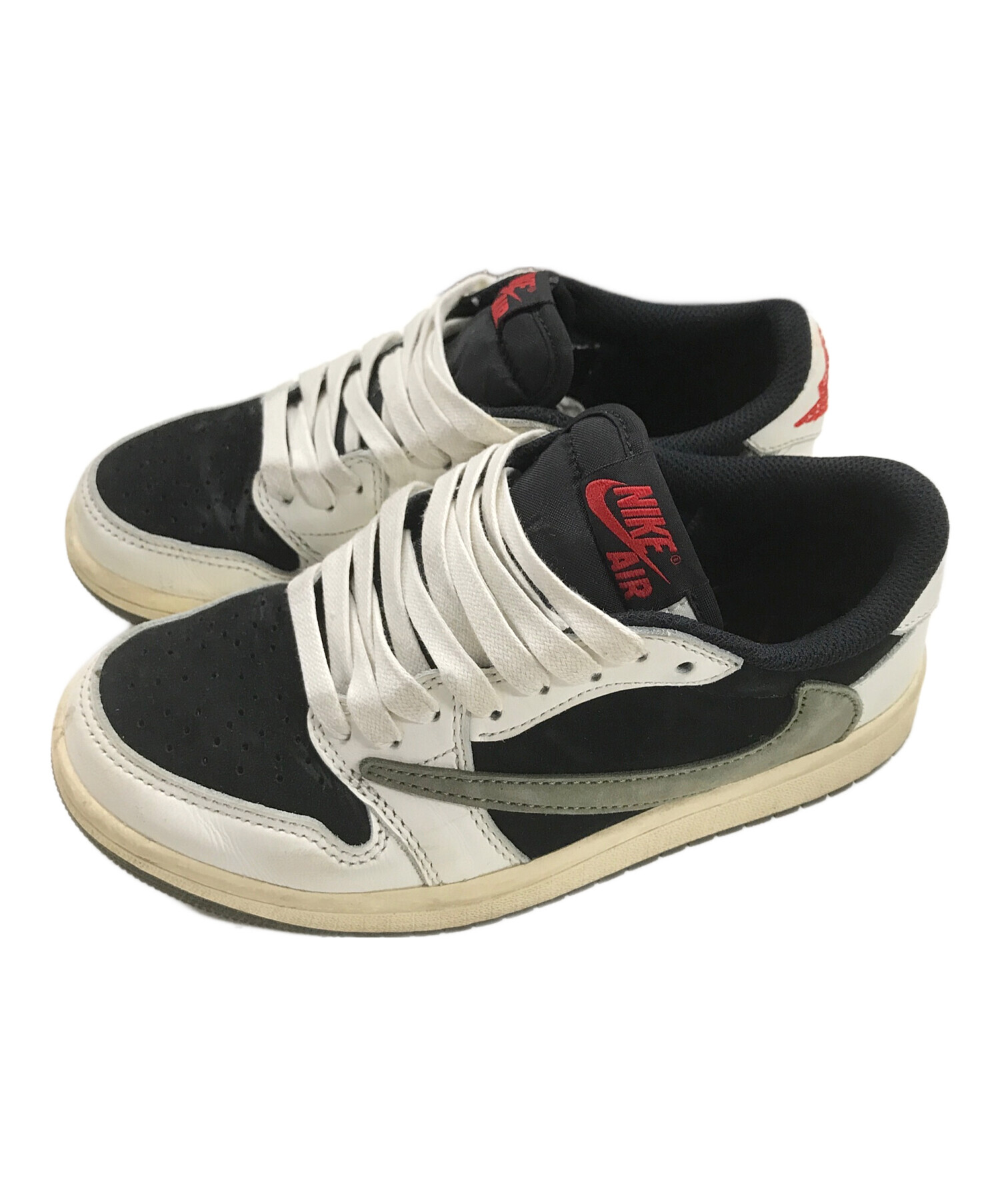 Medium olive エア ジョーダン 1 ロー og トラヴィス・スコット x エア