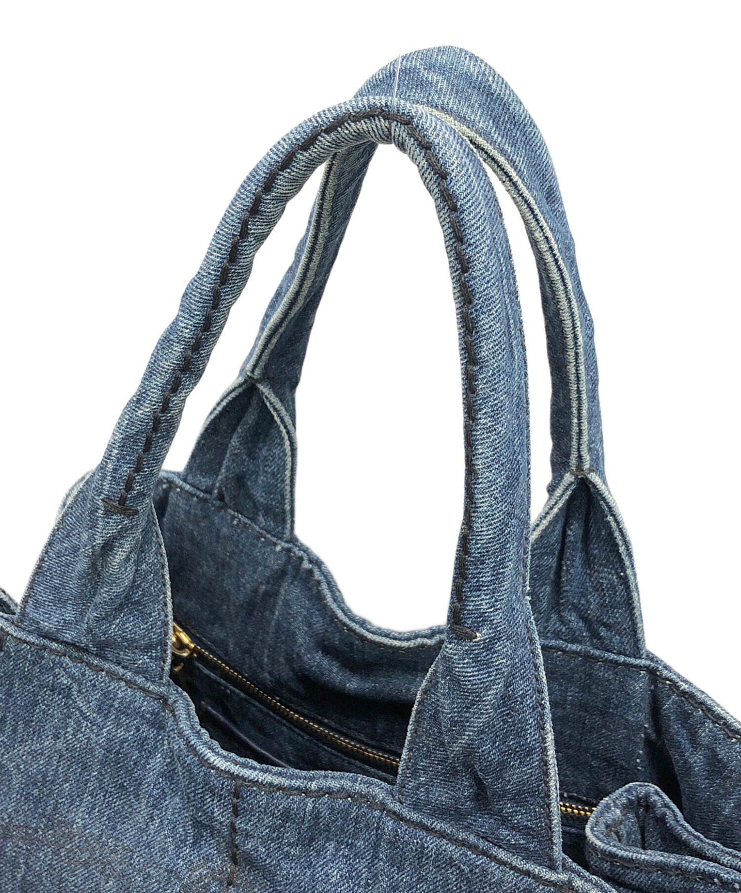 中古・古着通販】PRADA (プラダ) トートバッグ カナパ インディゴ 