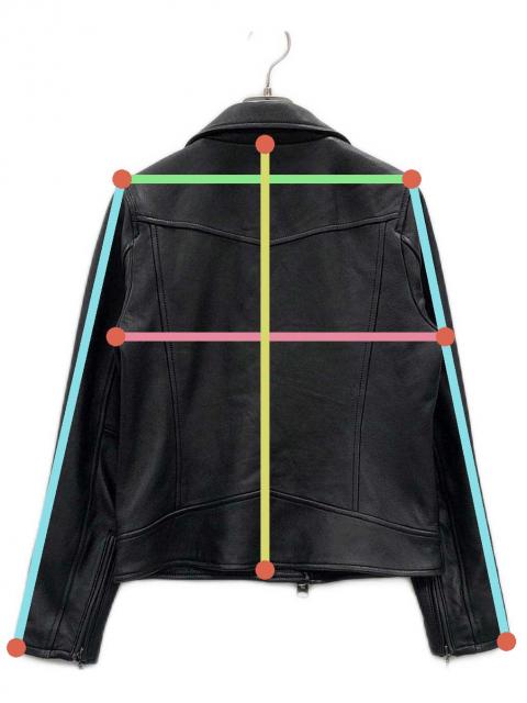 中古・古着通販】BACK NUMBER (バックナンバー) ダブルライダース
