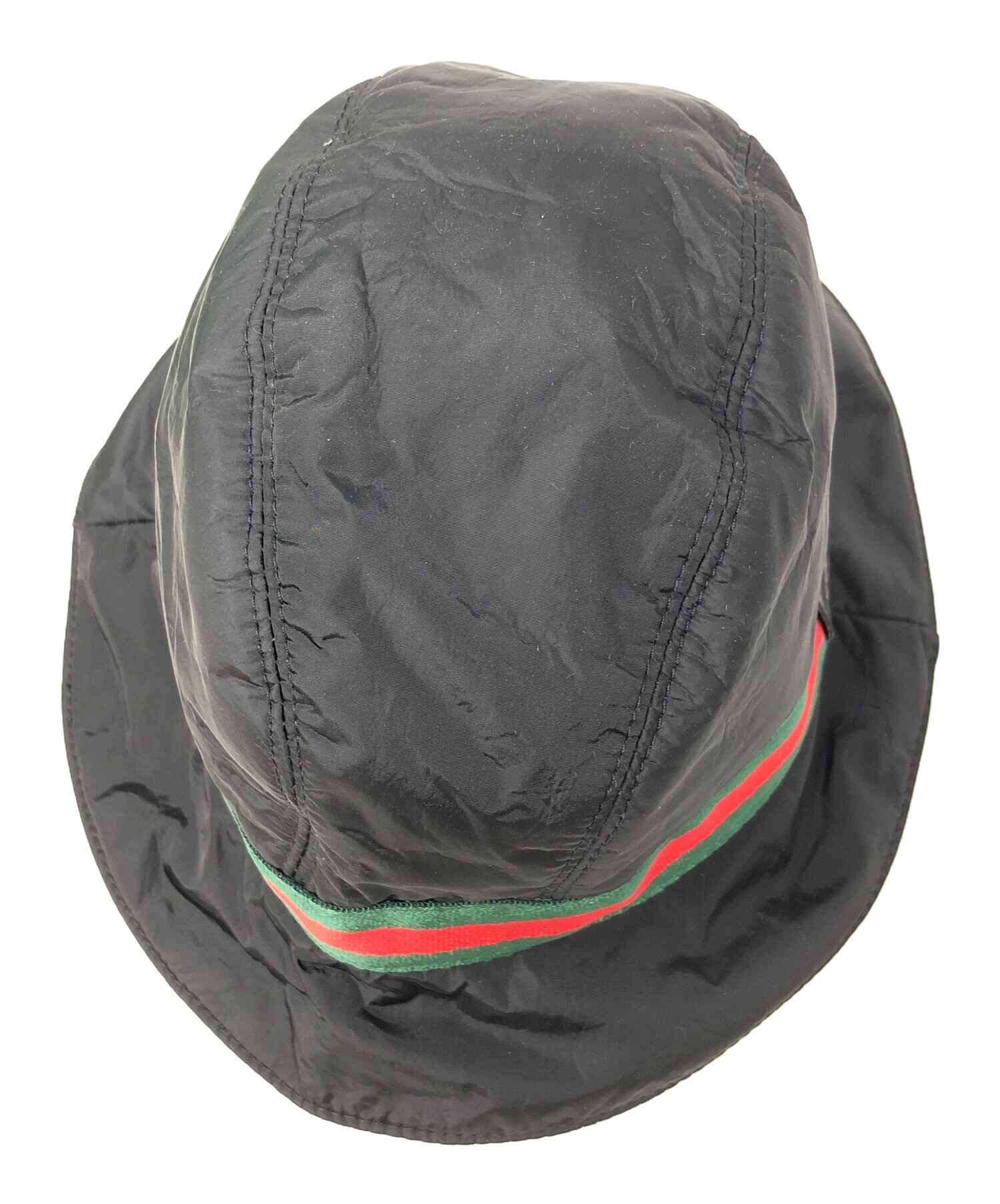 GUCCI サファリハット 中古・古着通販】GUCCI (グッチ) サファリハット ブラック サイズ:実寸