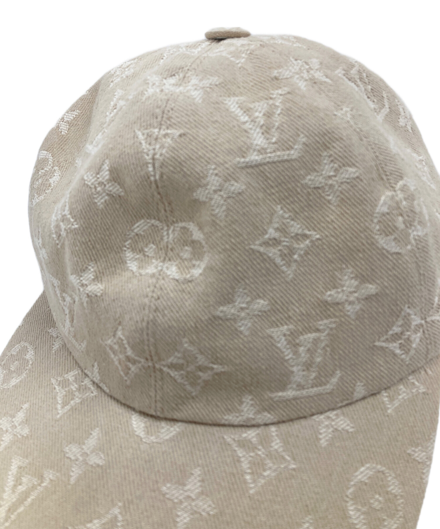 ルイヴィトンLOUIS VUITTON ビーマイキャップ帽子モノグラム　ベージュ ルイヴィトンLOUIS VUITTON ビーマイキャップ帽子モノグラムベージュ