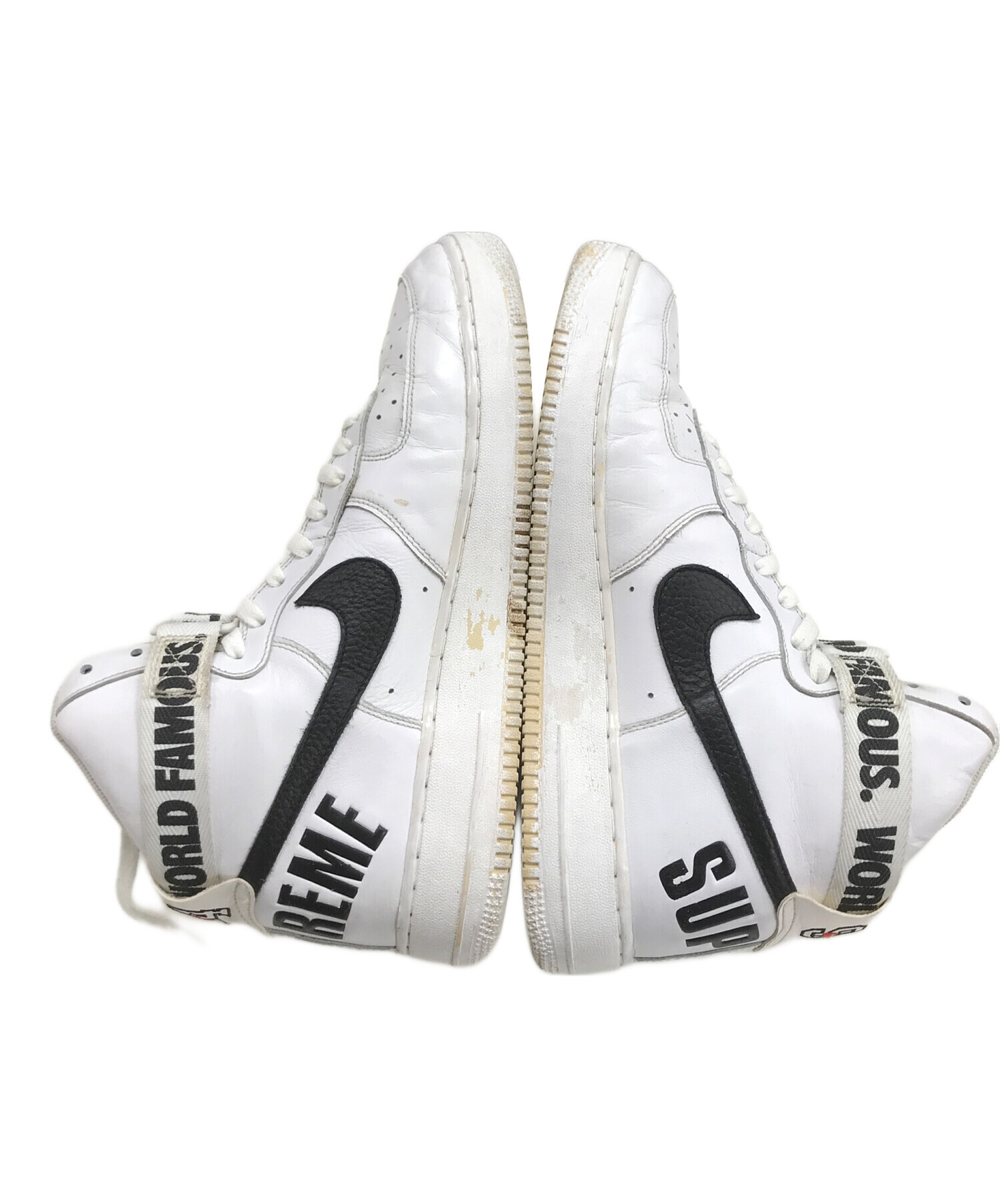 中古・古着通販】NIKE SUPREME ハイカットスニーカー Air Force 1 High