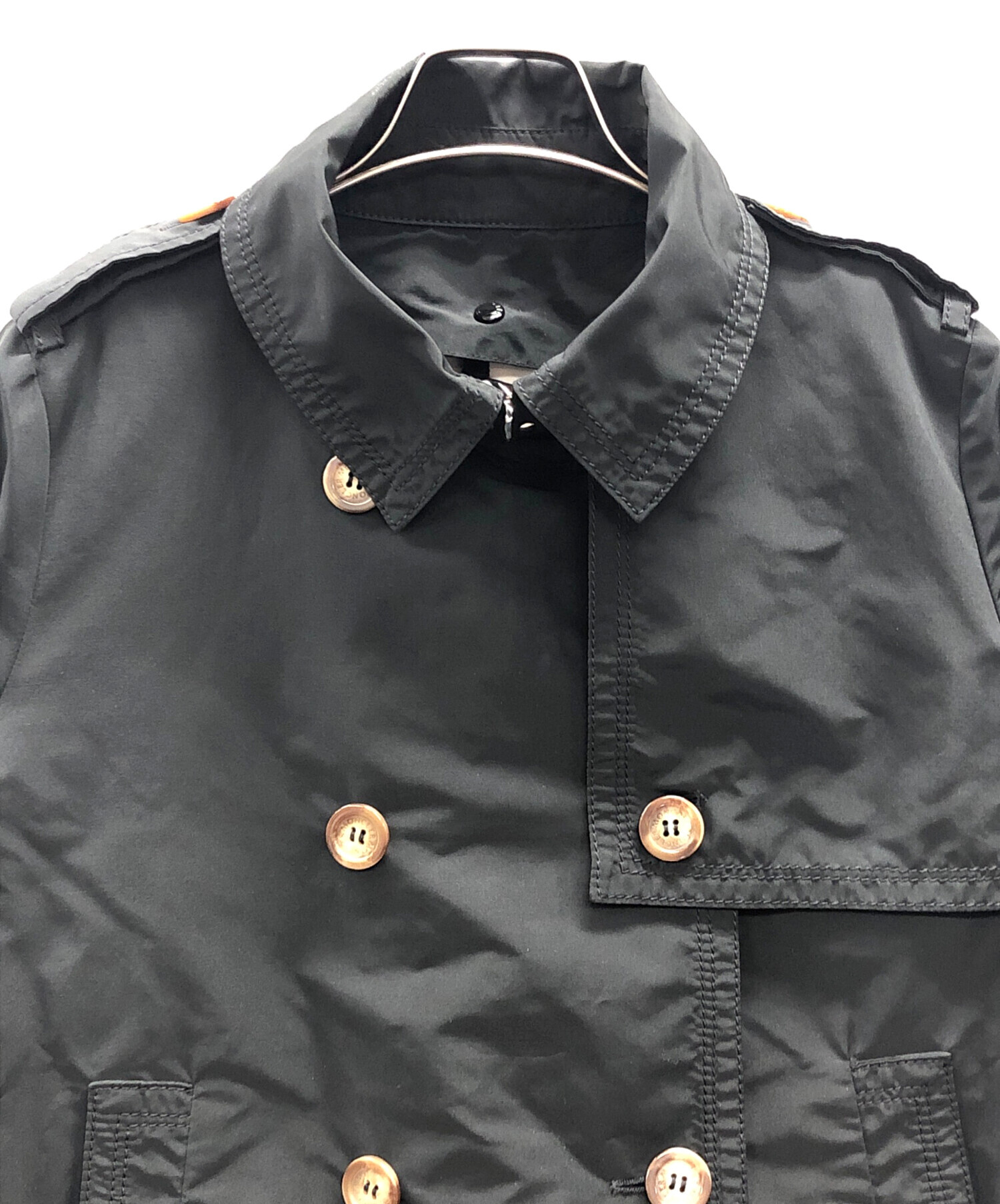 中古・古着通販】MONCLER (モンクレール) ショートトレンチコート