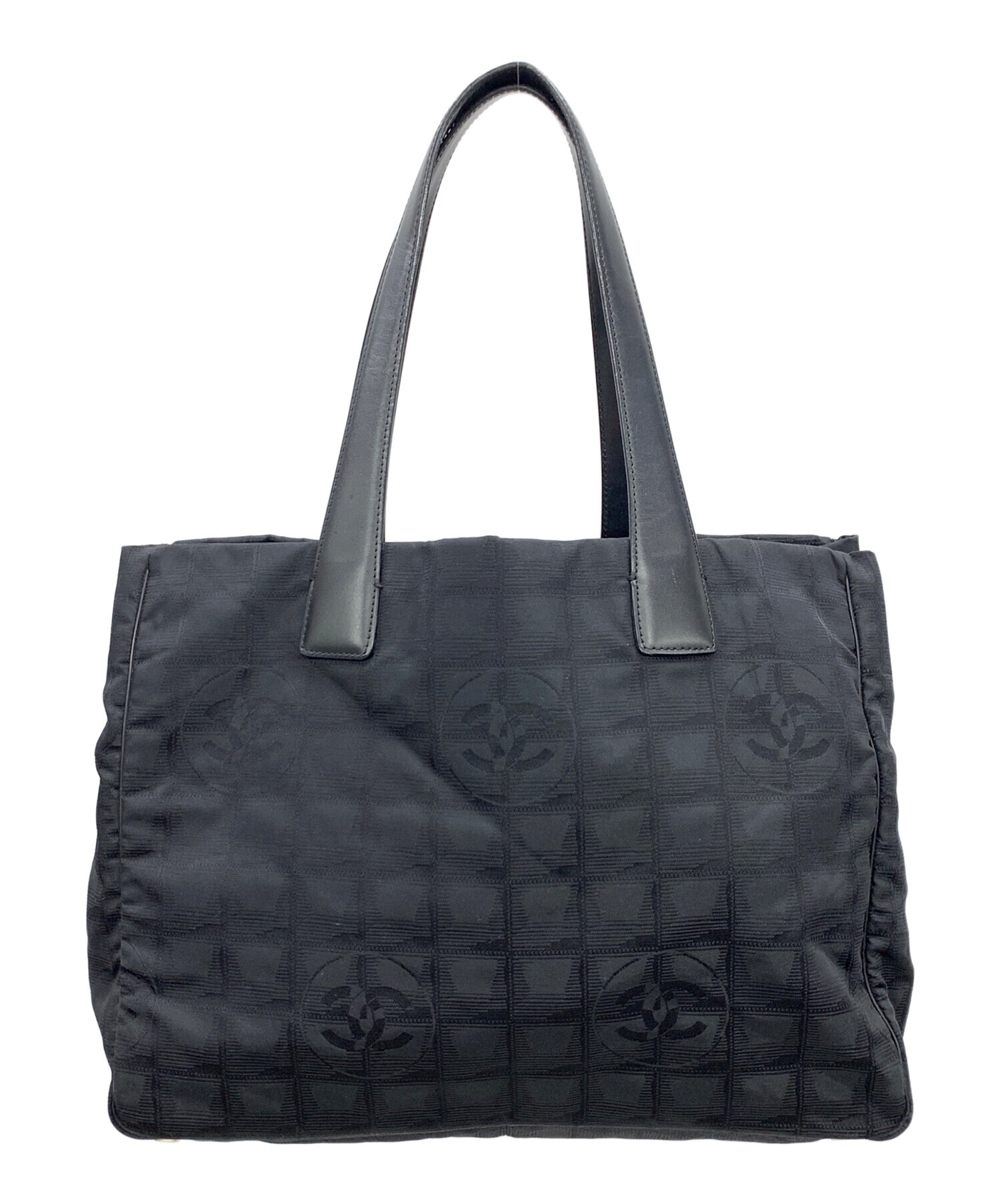 【最終値下げ!!早い者勝ち!!美品】CHANELニュートラベルライントートバッグ CHANEL ニュートラベルラインM M トートバッグ