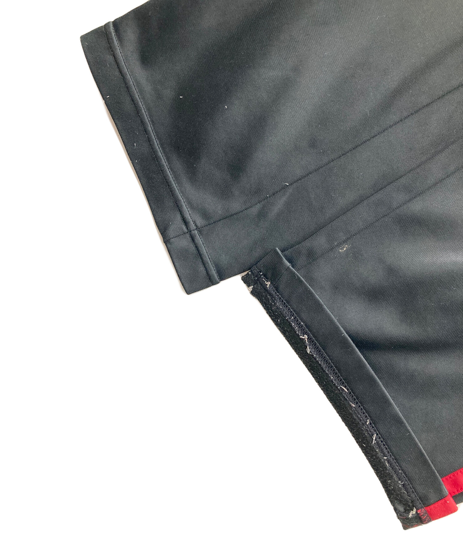 中古・古着通販】adidas (アディダス) トラックパンツ ブラック×レッド 
