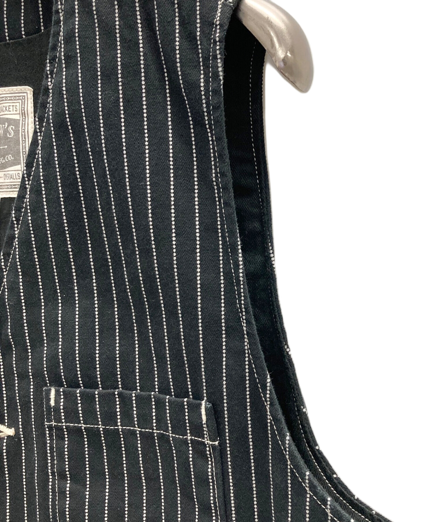 中古・古着通販】PHERROW'S (フェローズ) ワークベスト ブラック