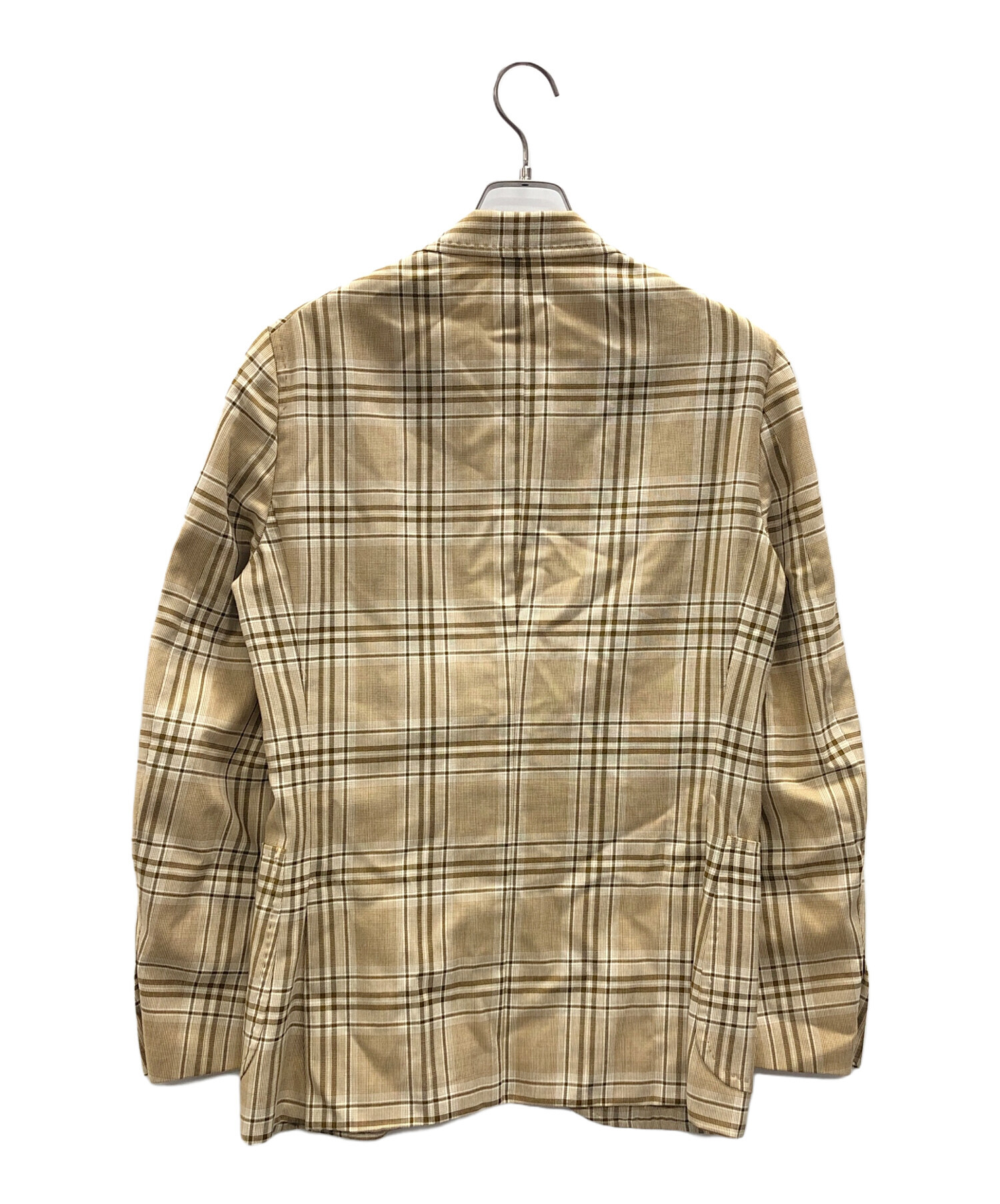 中古・古着通販】ISAIA (イザイア) テーラードジャケット ベージュ