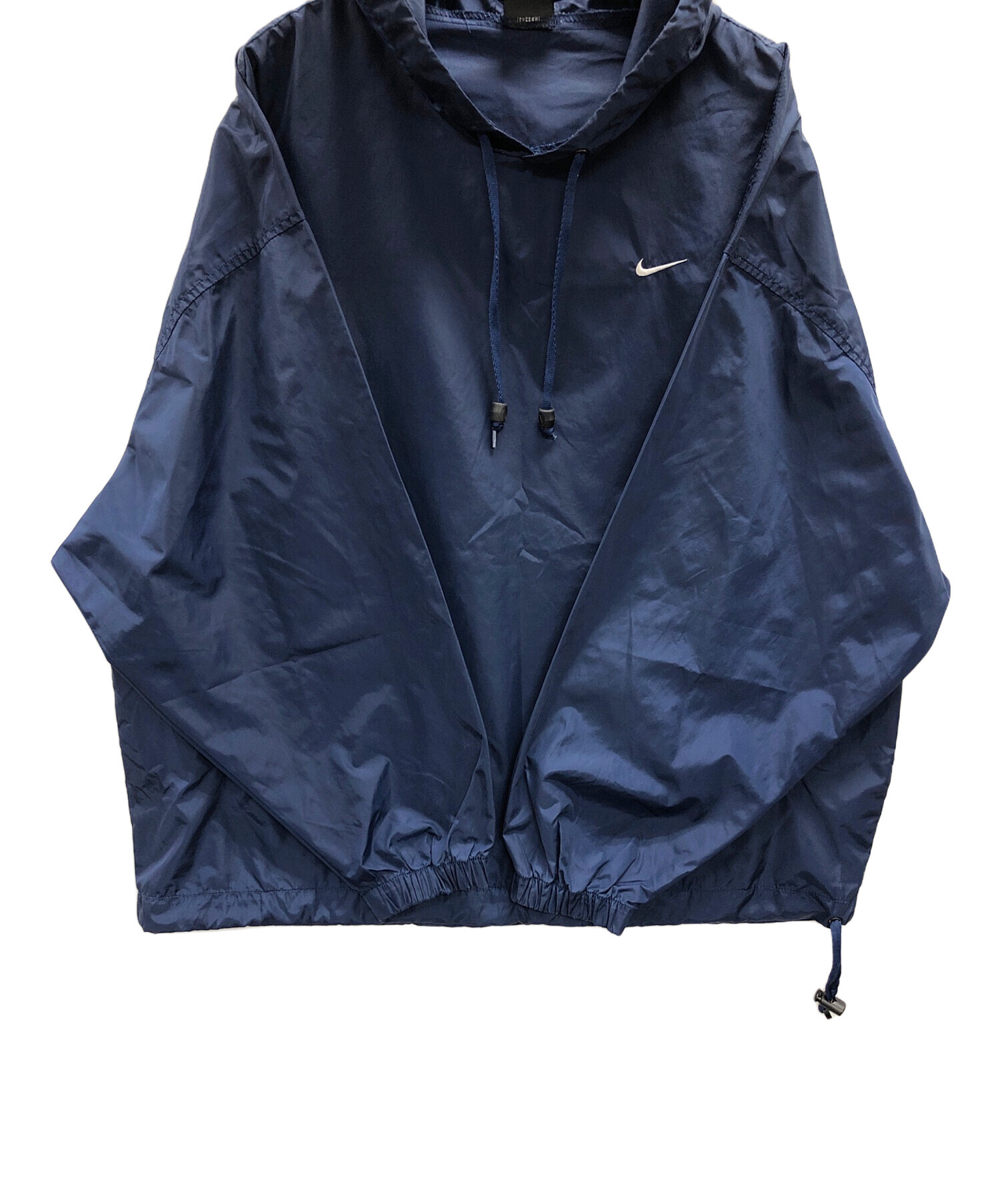 中古・古着通販】NIKE (ナイキ) ナイロンパーカー ネイビー サイズ:M