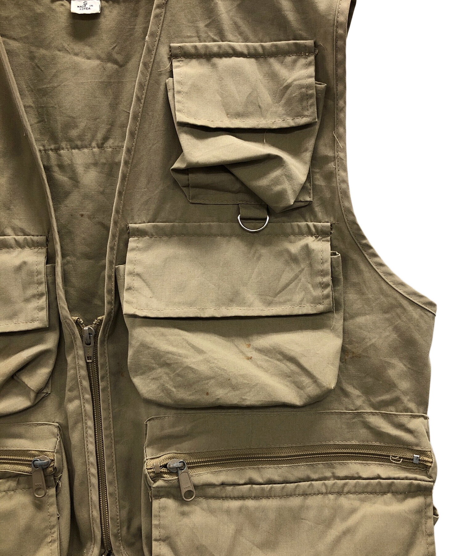 中古・古着通販】orvis (オービス) ベスト カーキ サイズ:S｜ブランド