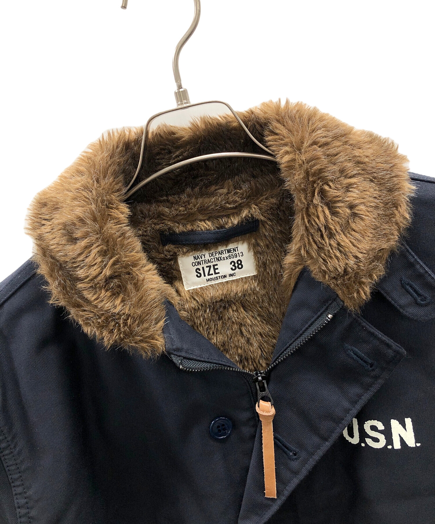 中古・古着通販】HOUSTON (ヒューストン) N-1 DECK JACKET（エヌ-ワン 