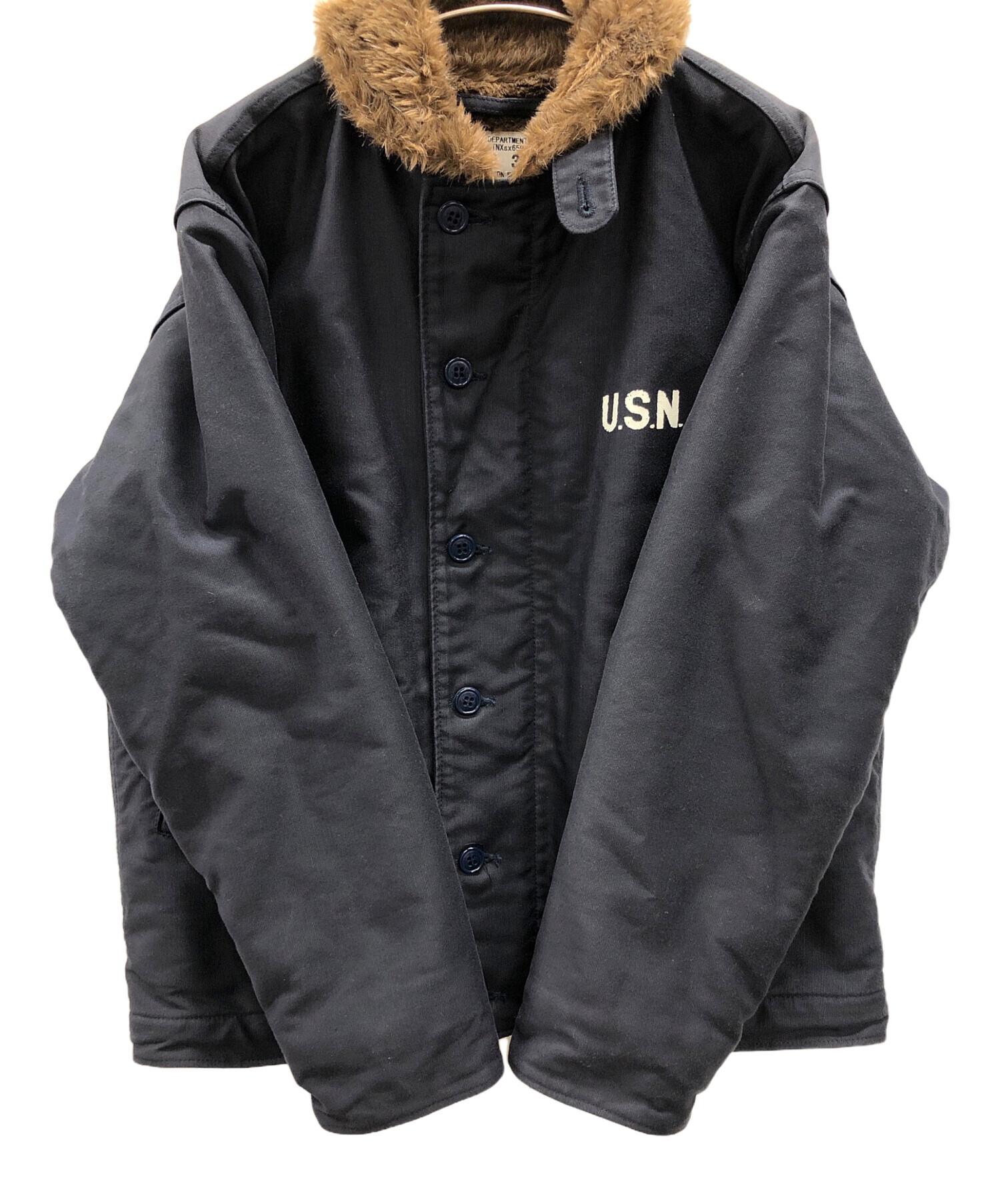 中古・古着通販】HOUSTON (ヒューストン) N-1 DECK JACKET（エヌ-ワン 