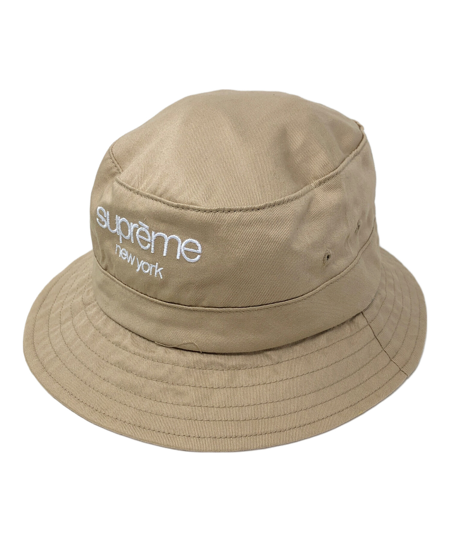 中古・古着通販】SUPREME (シュプリーム) ハット ベージュ サイズ:実寸