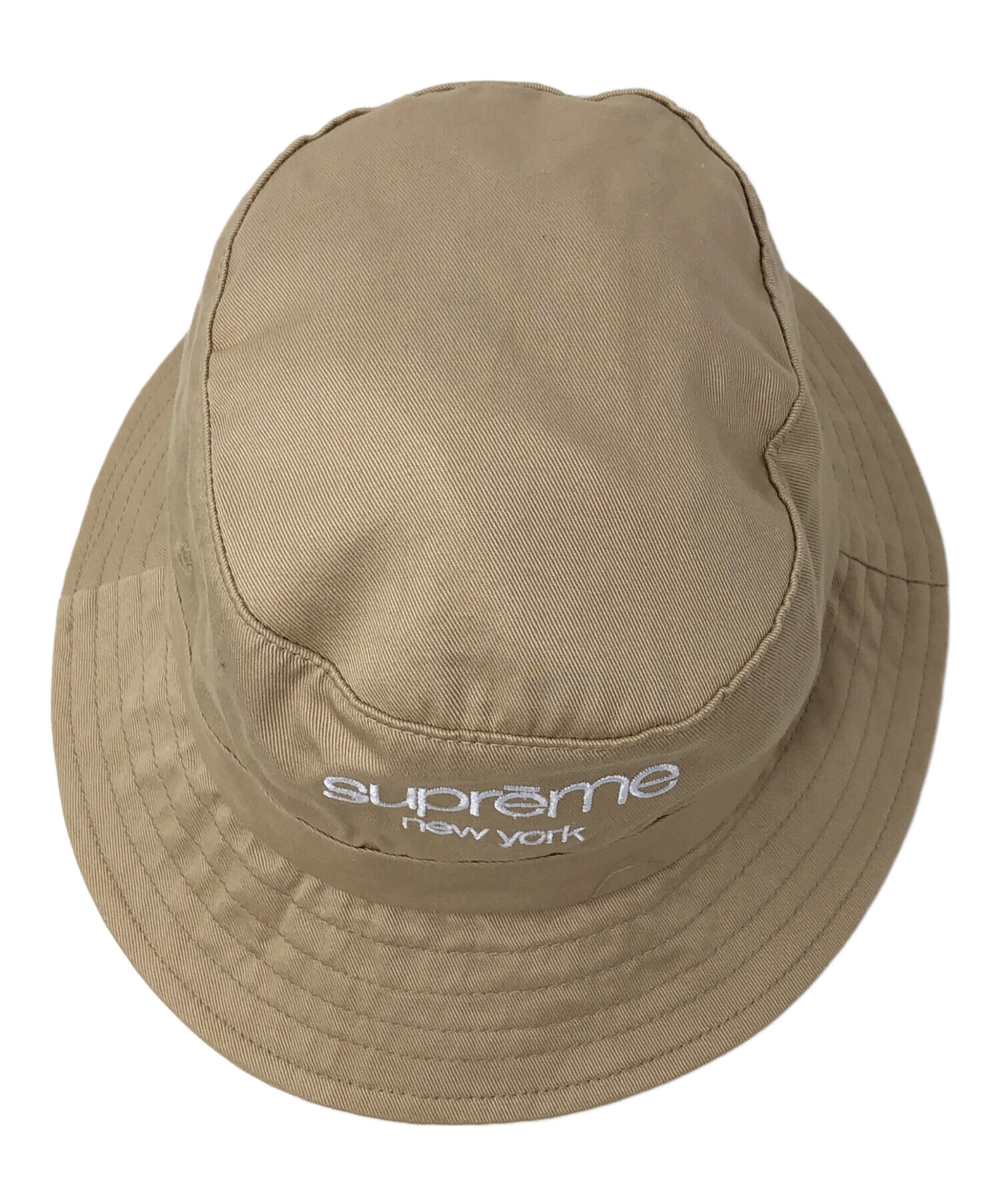 中古・古着通販】SUPREME (シュプリーム) ハット ベージュ サイズ:実寸