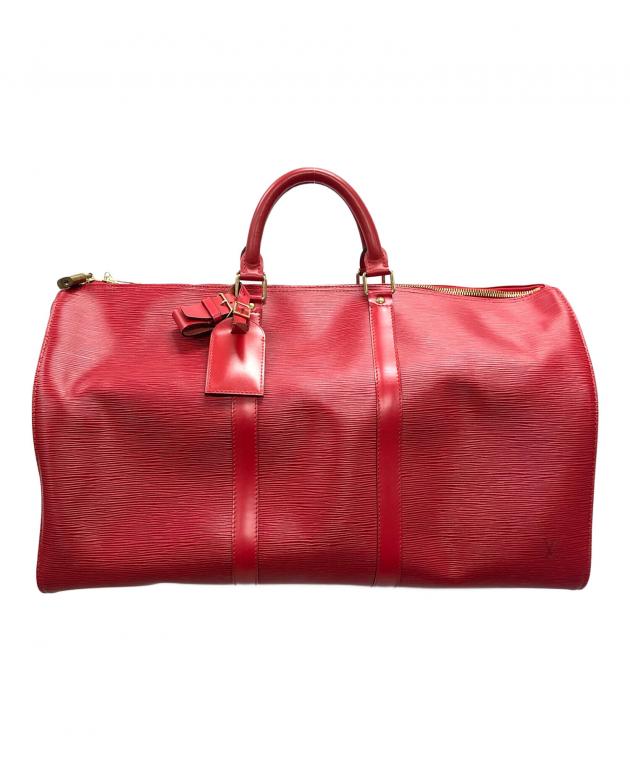 ルイヴィトン　キーポル/エピ/ボストンバッグ LOUIS VUITTON ルイヴィトン ボストンバッグ キーポル55 エピ トレド