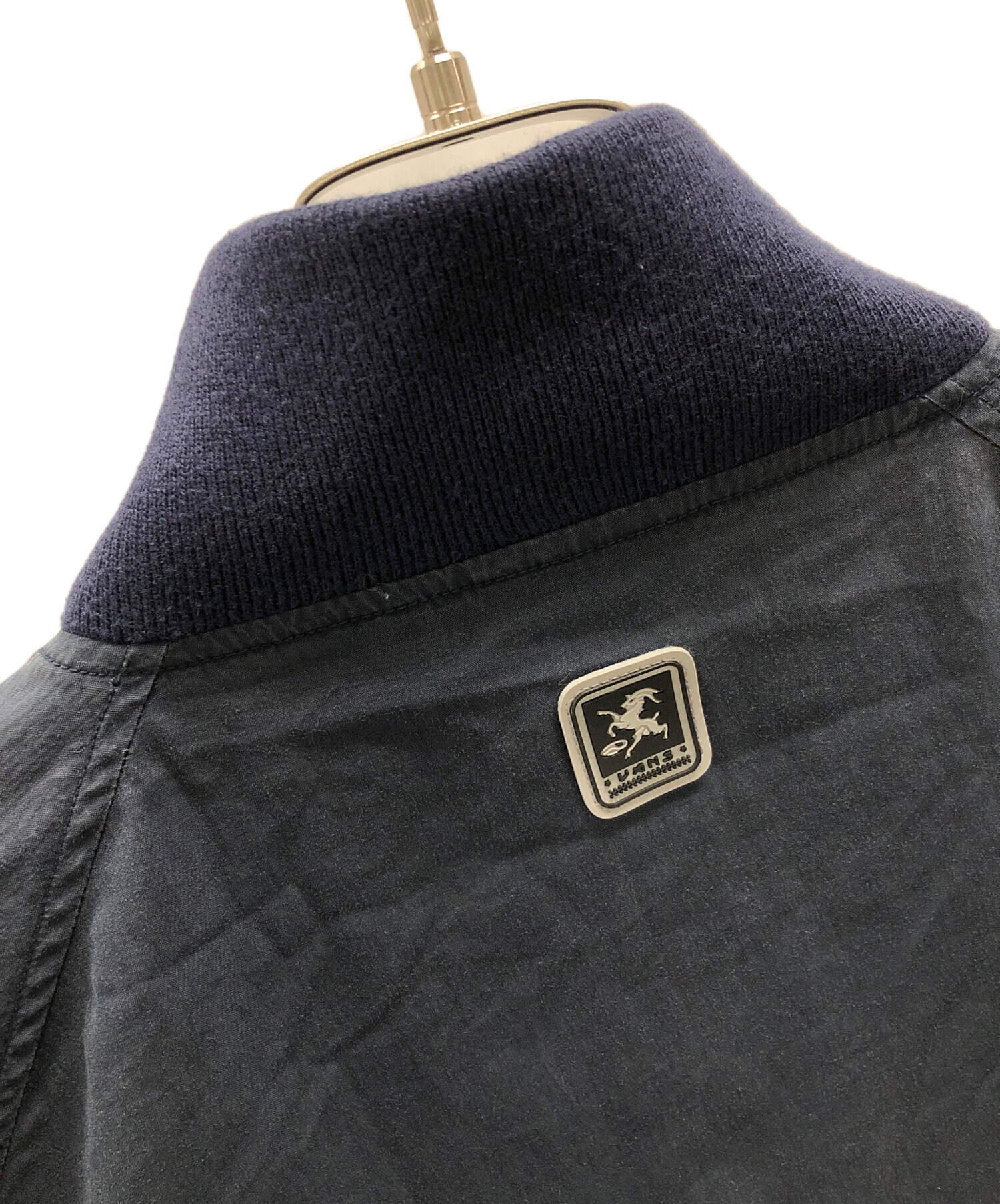 中古・古着通販】VANS (バンズ) ナイロンジャケット ネイビー×グレー
