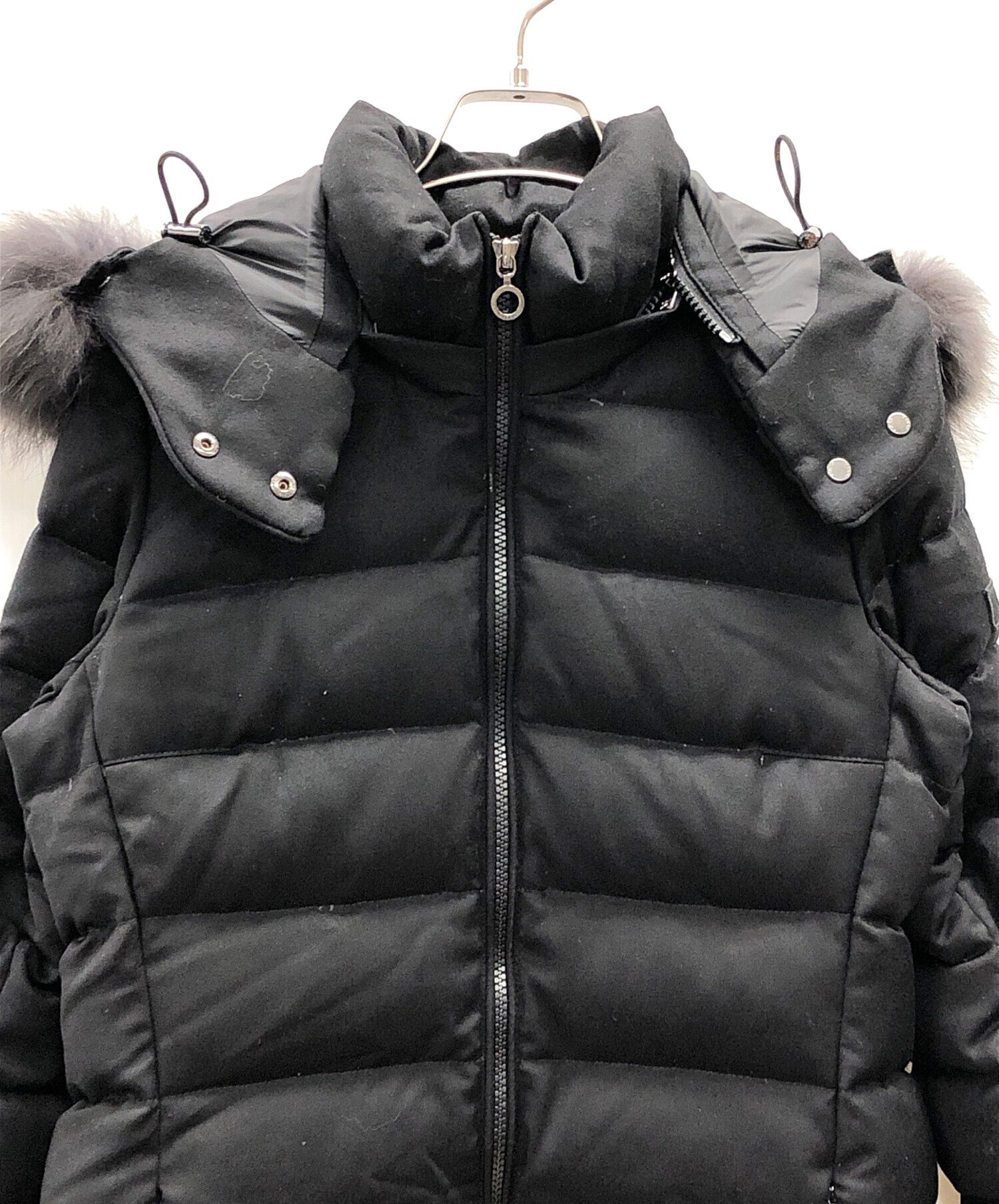 中古・古着通販】TATRAS (タトラス) ダウンコート ブラック サイズ:02 