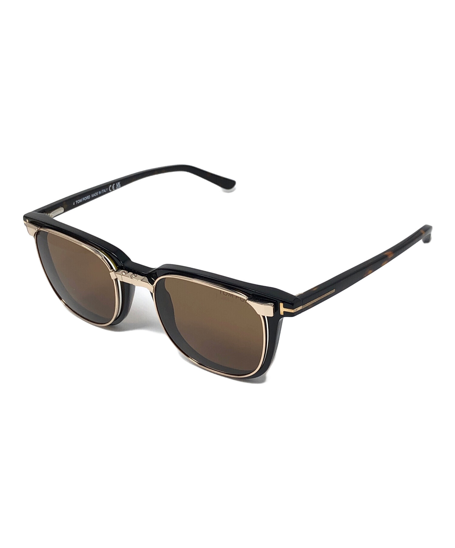 中古・古着通販】TOM FORD (トムフォード) クリップオンサングラス