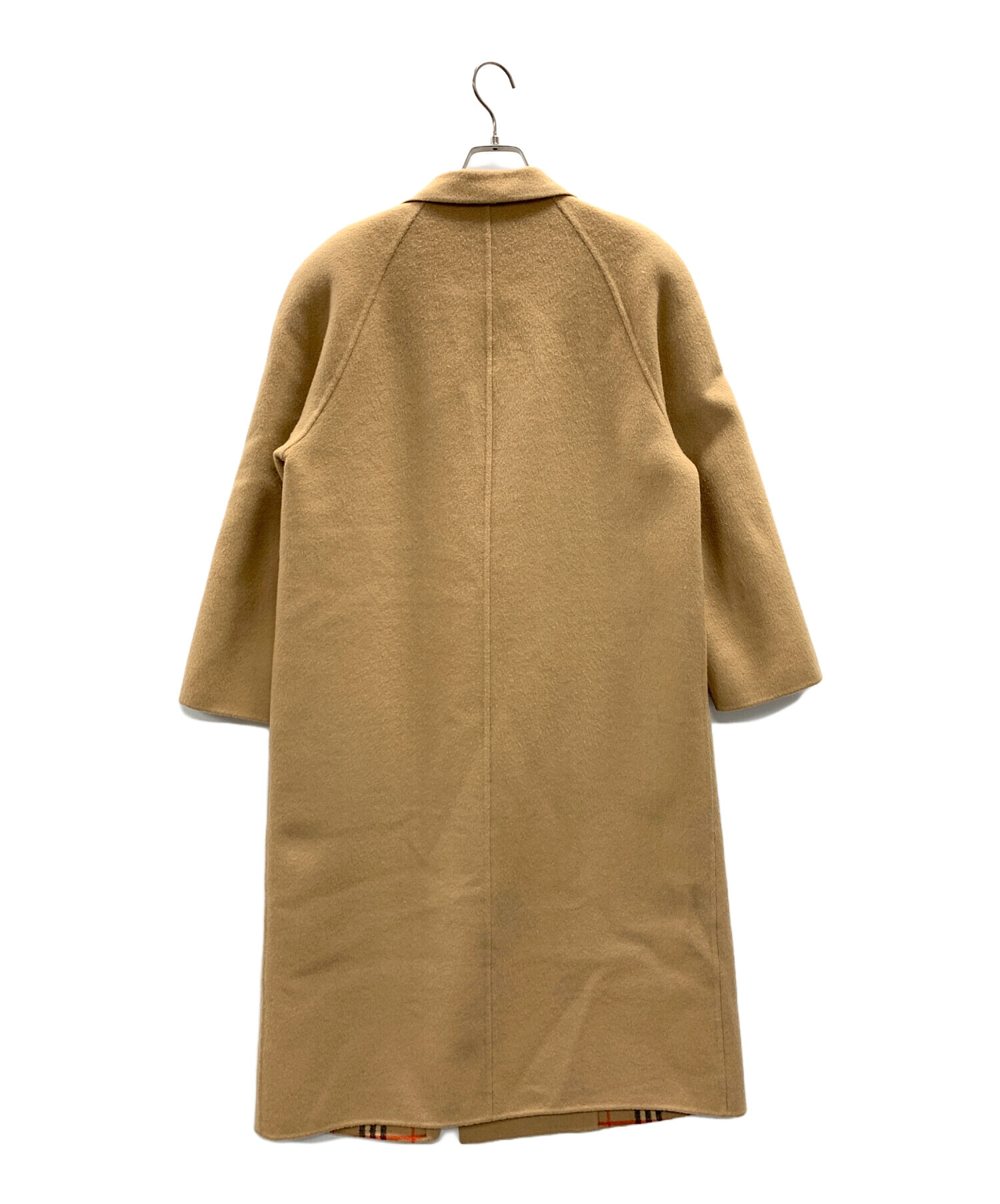 Burberry カシミヤ混 ダブルチェスターコート キャメル サイズ9