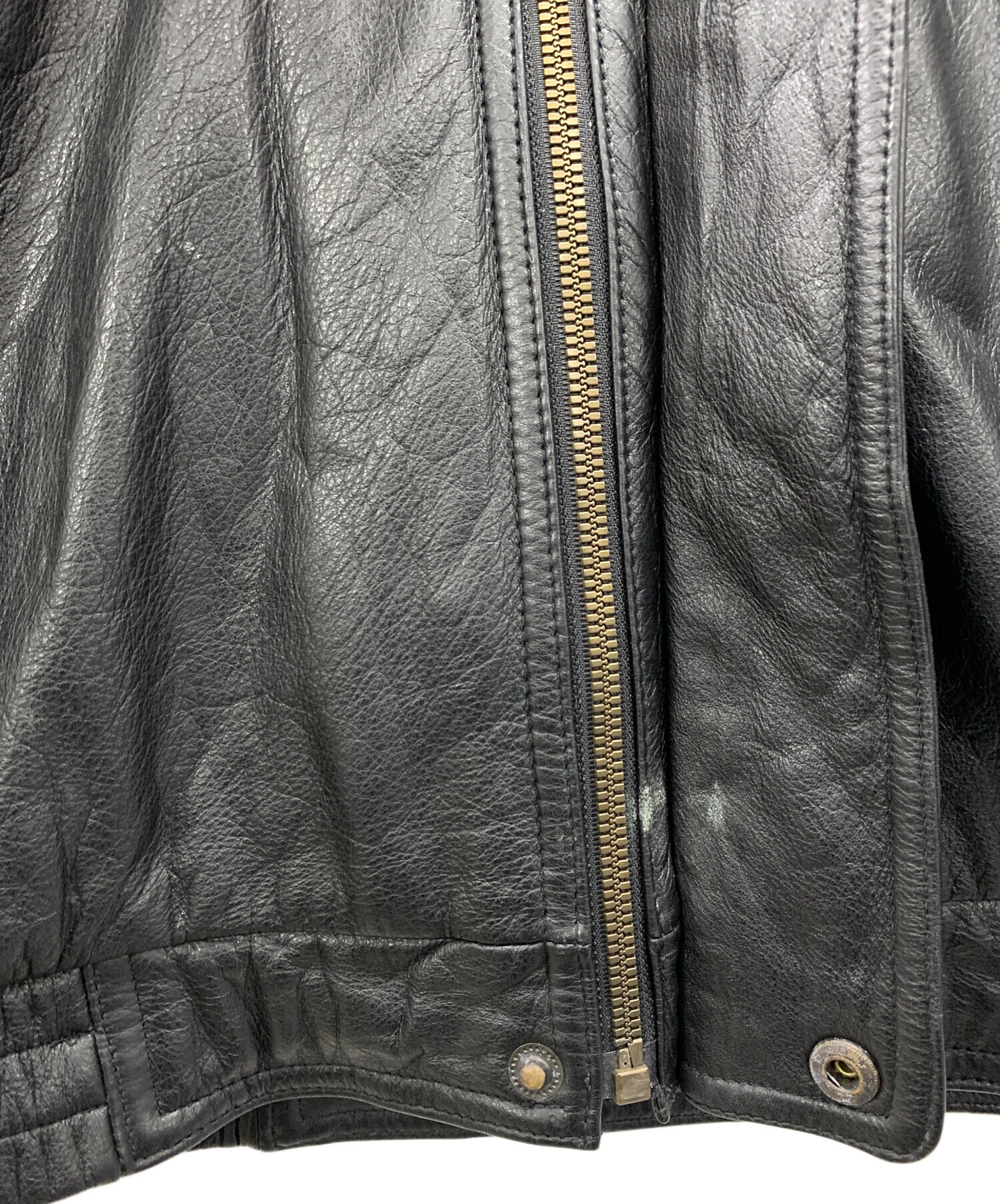 中古・古着通販】MEMBERS ONLY (メンバーズオンリー) レザージャケット