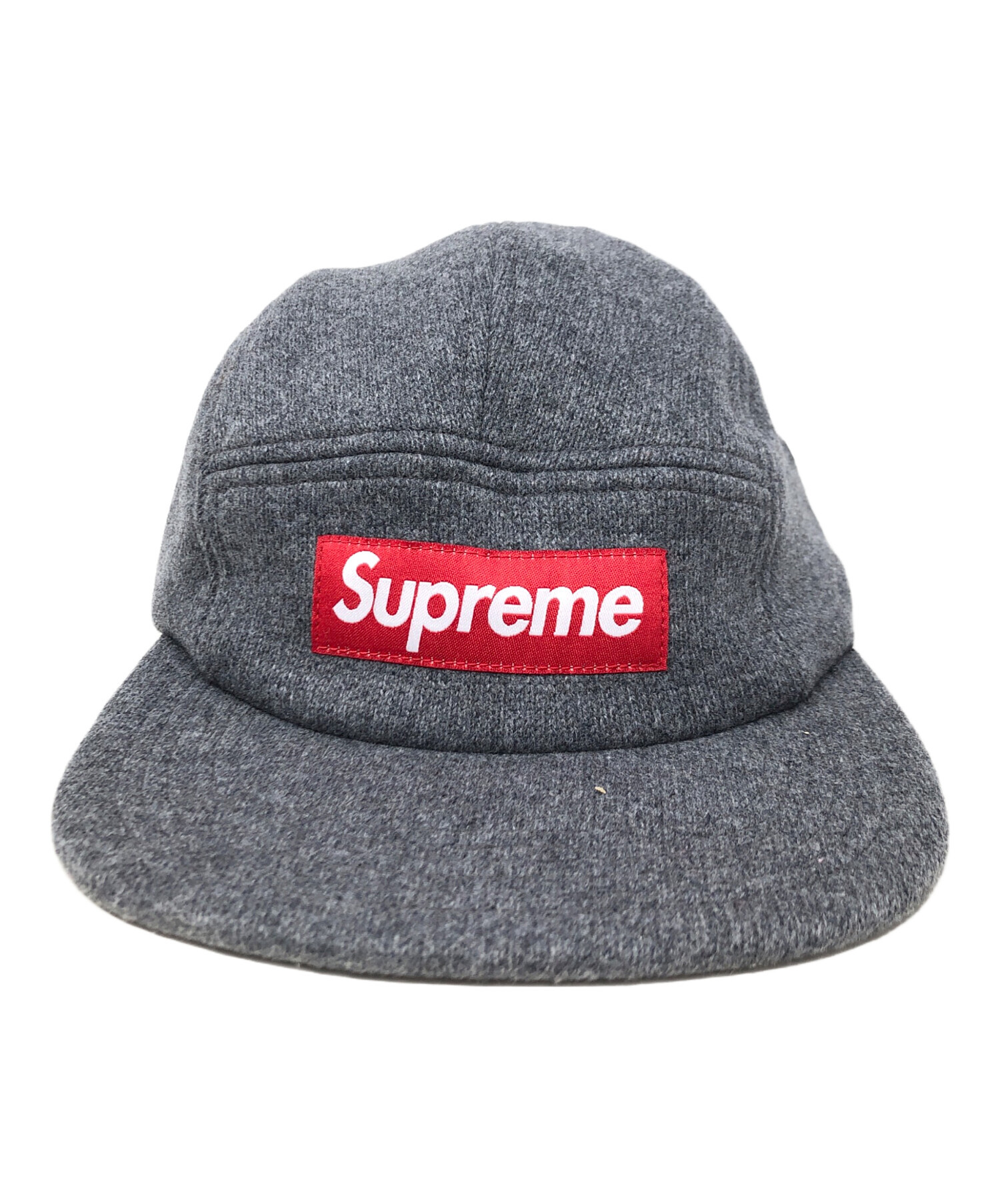 中古・古着通販】SUPREME (シュプリーム) キャップ グレー サイズ