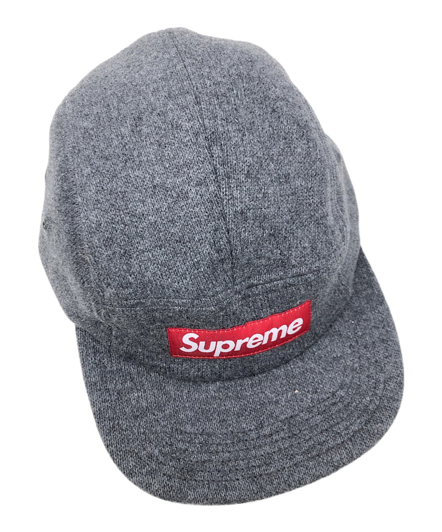 【■激レア■本物】 Supreme シュプリーム ウールリッチ キャップ グレー 中古・古着通販】SUPREME (シュプリーム) キャップ グレー サイズ