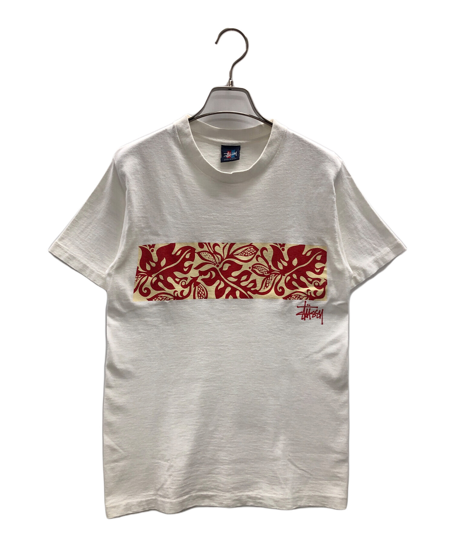 中古・古着通販】stussy (ステューシー) Tシャツ ホワイト サイズ