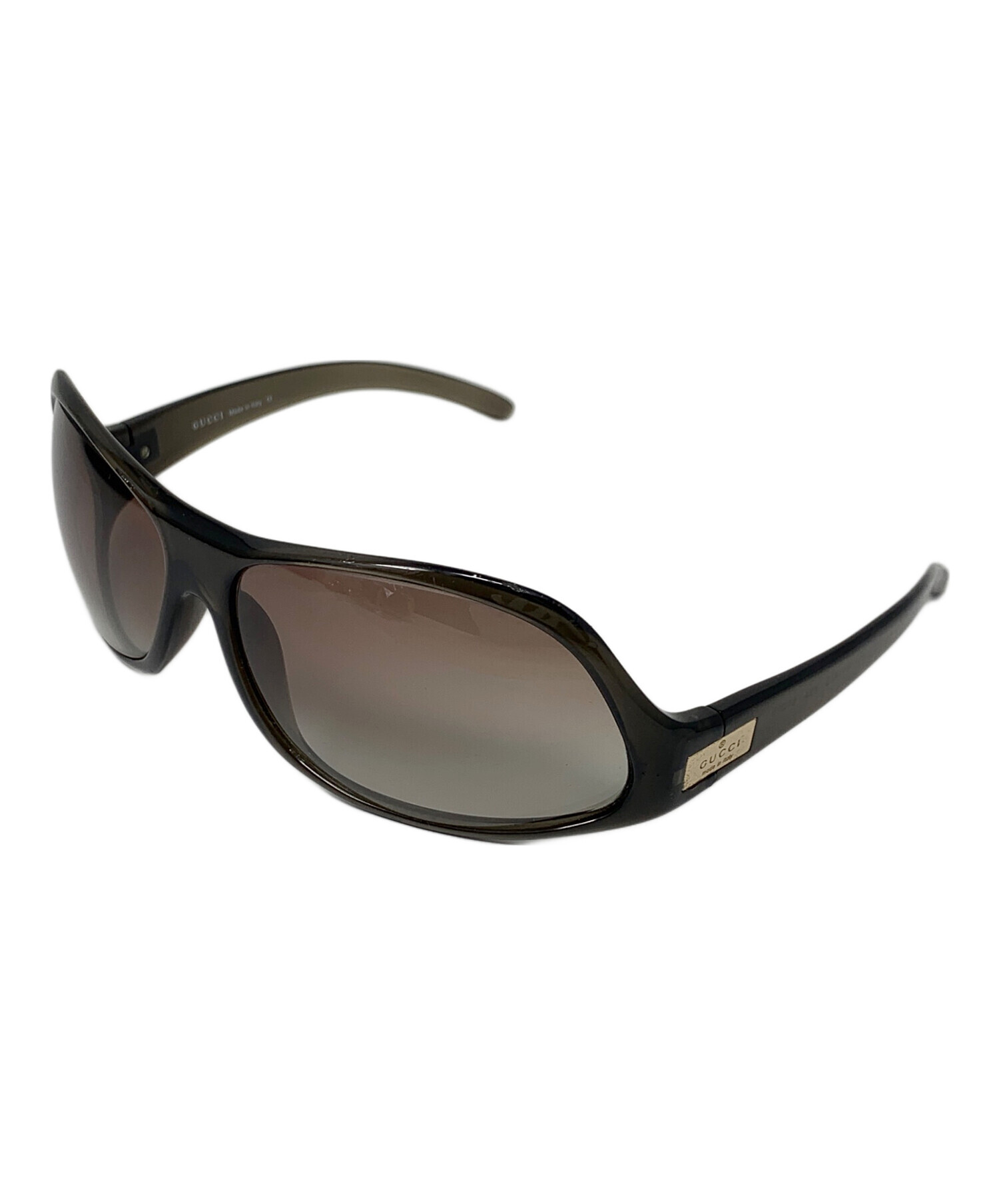 中古・古着通販】GUCCI (グッチ) サングラス ダークブラウン サイズ:67 