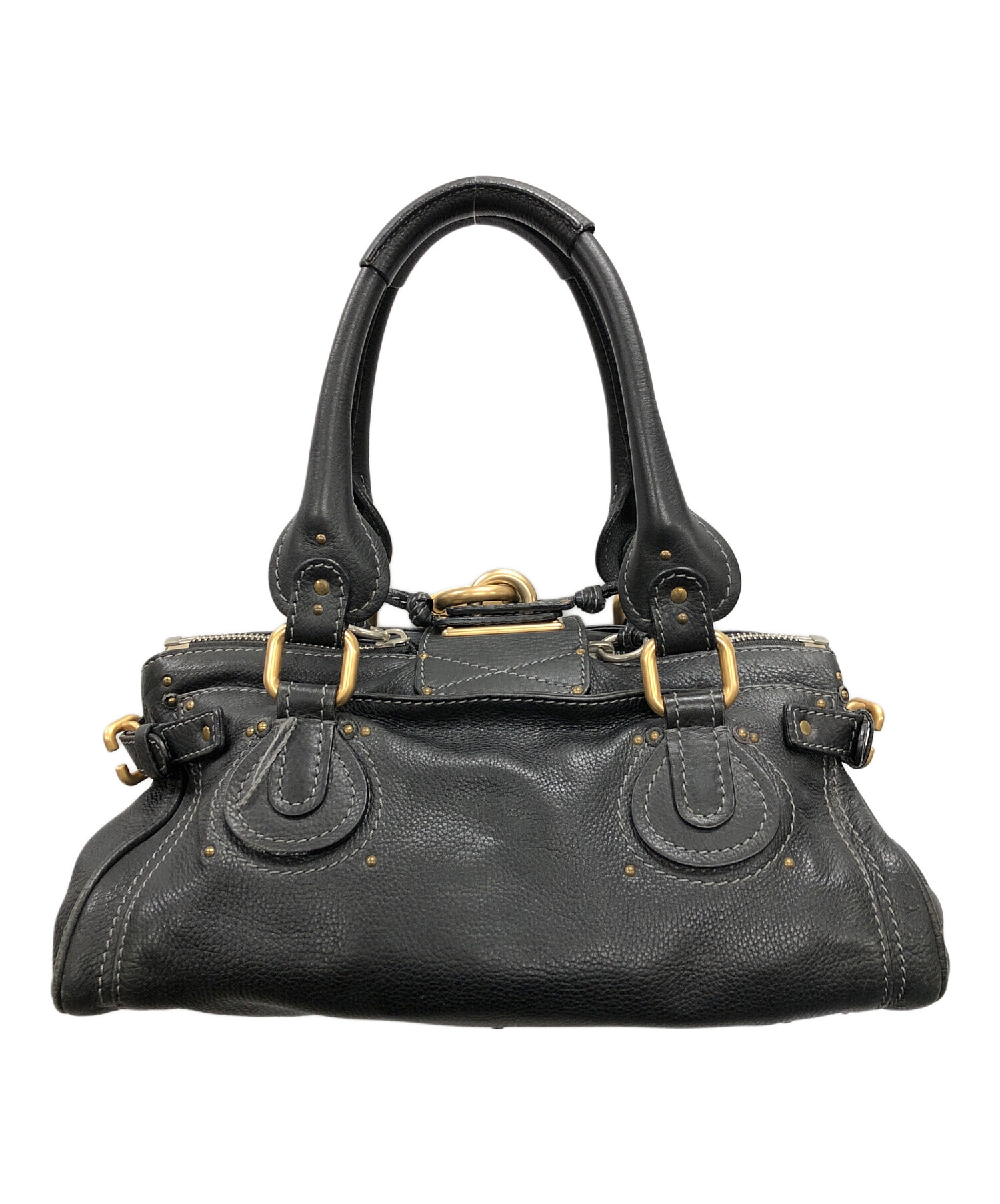中古・古着通販】Chloe (クロエ) ハンドバッグ パディントン ブラック