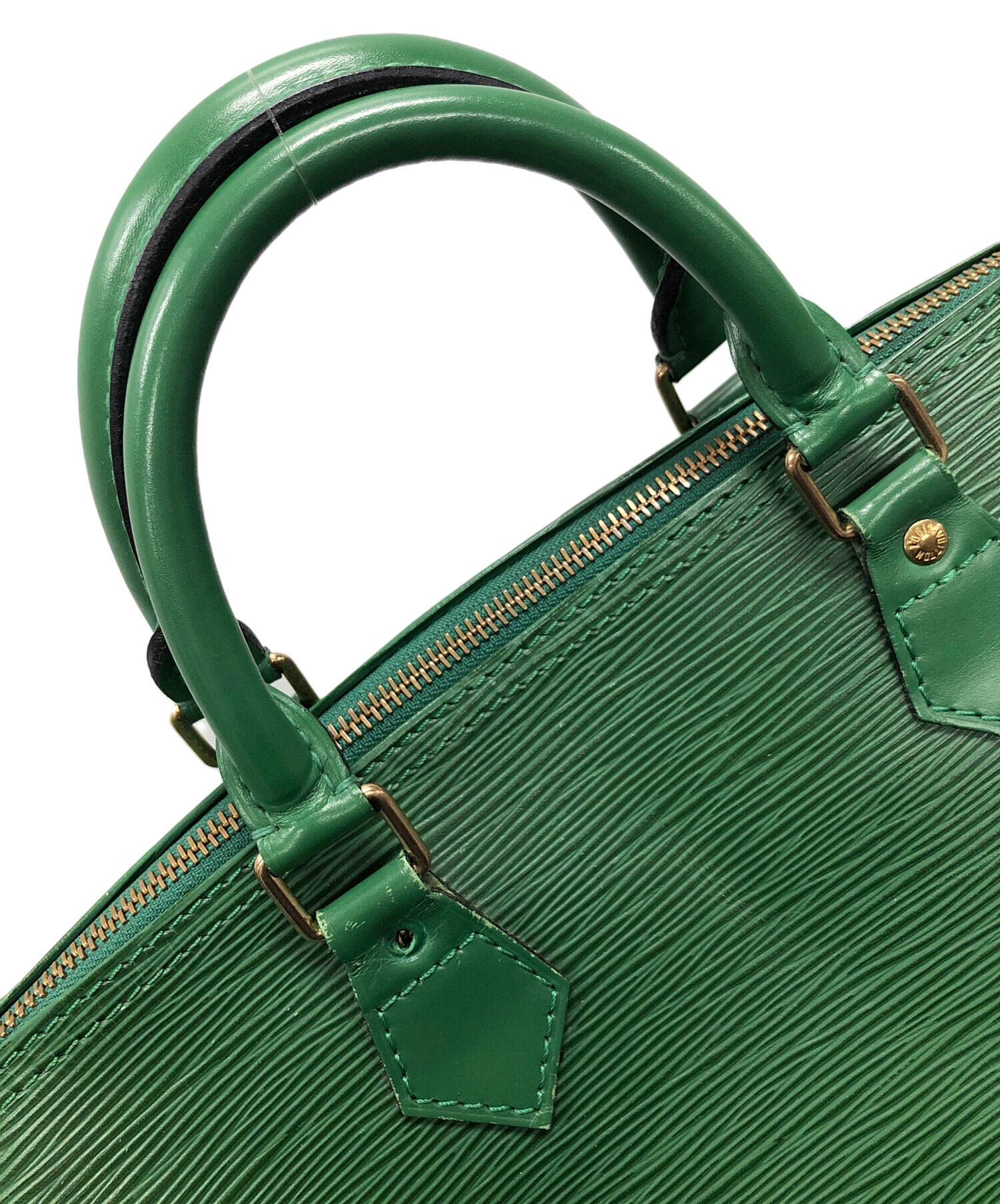 VUITTON グリーンバック 中古・古着通販】LOUIS VUITTON (ルイ ヴィトン) ハンドバッグ エピ