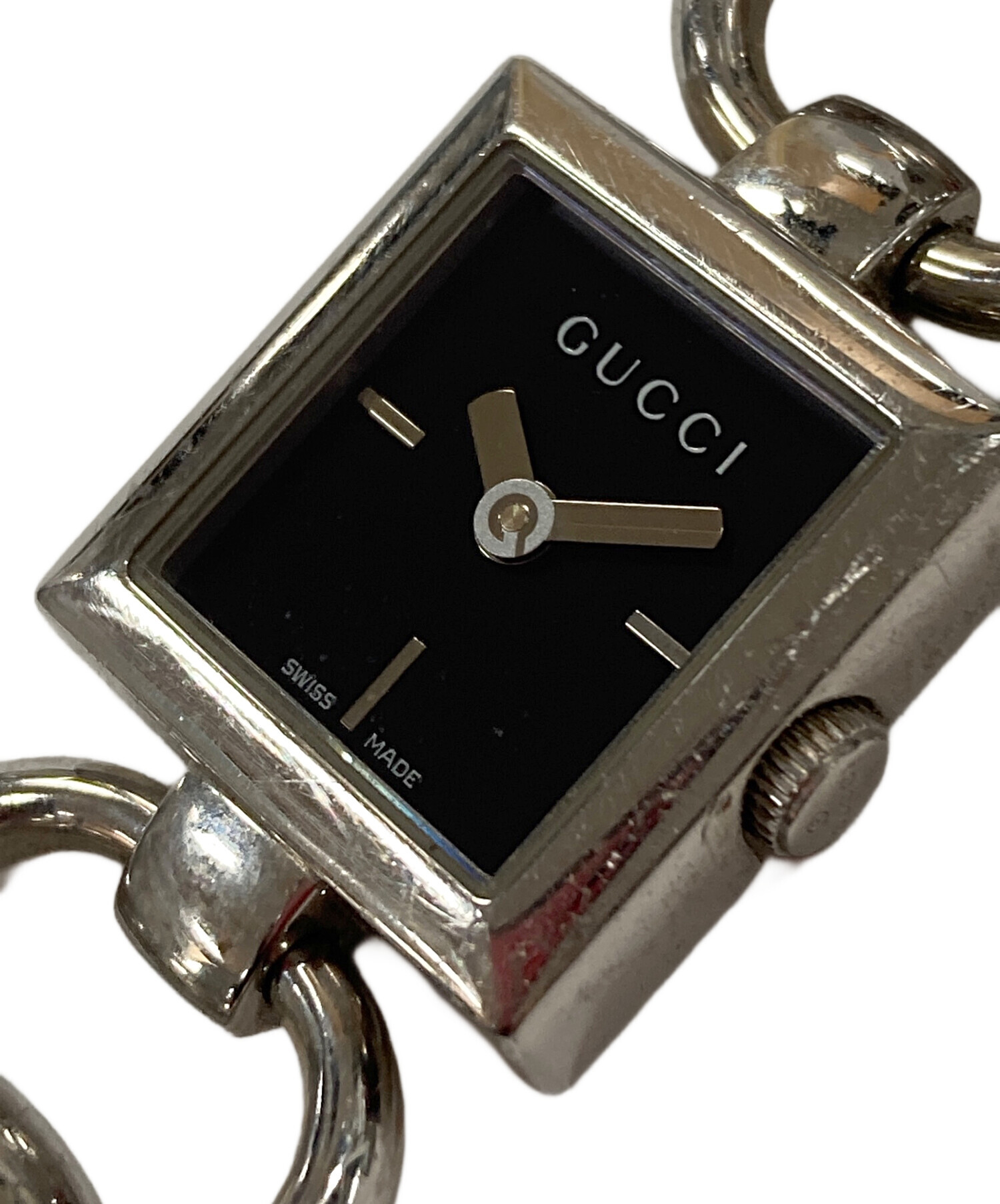 中古・古着通販】GUCCI (グッチ) 腕時計 クォーツ サイズ:実寸サイズに 