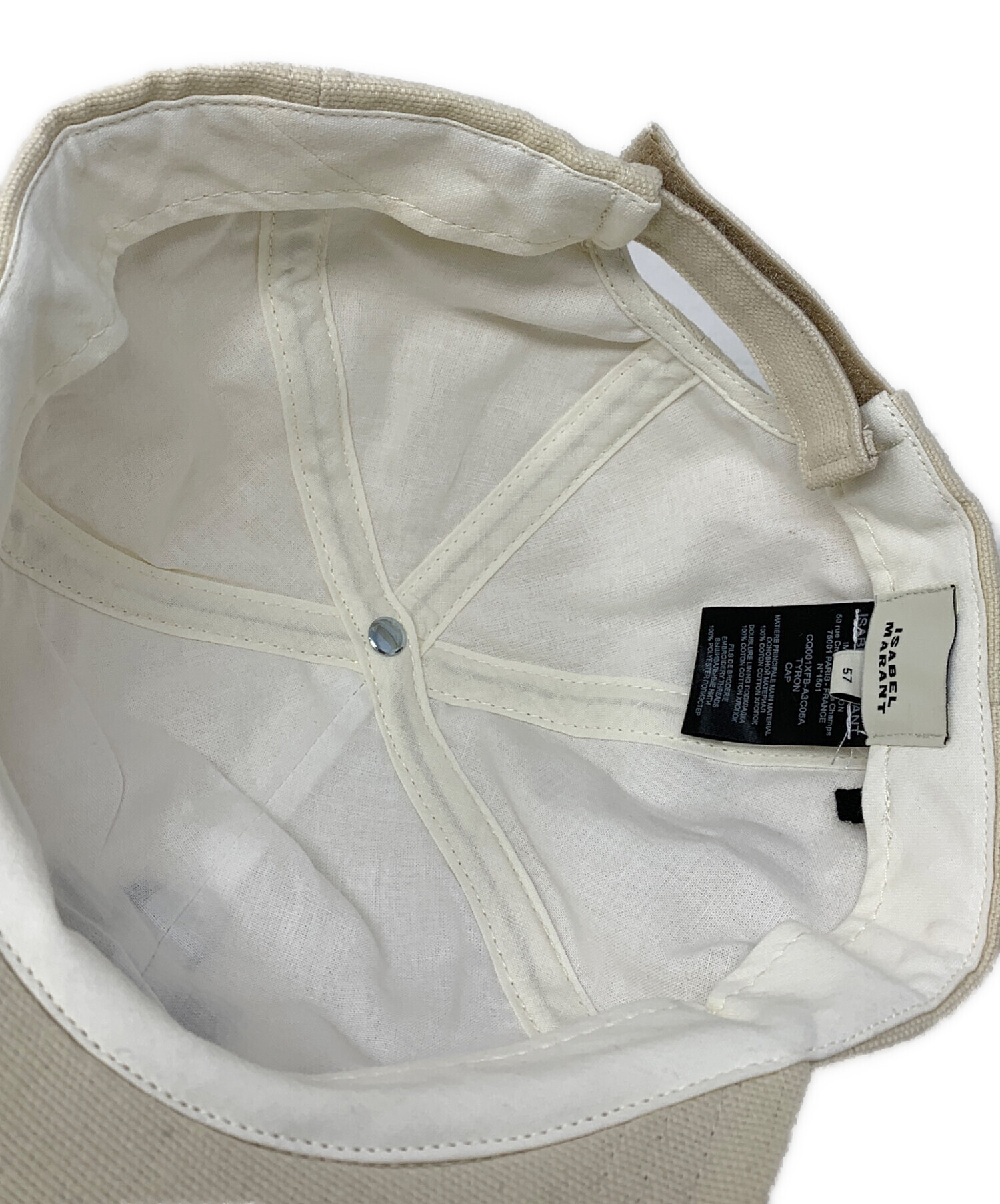 帽子 Isabel Marant cap 中古・古着通販】ISABEL MARANT (イザベルマラン) ベースボール