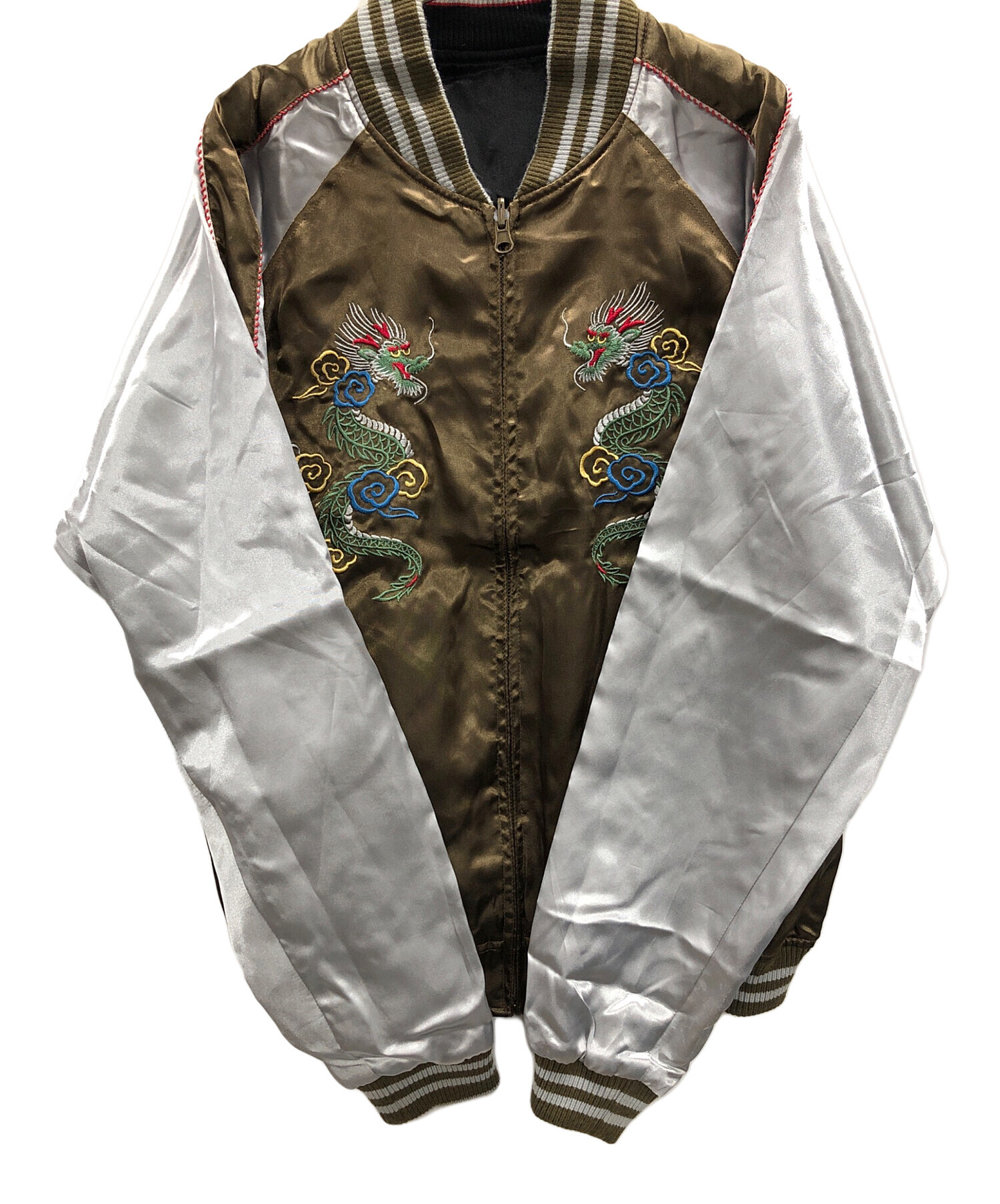 中古・古着通販】佐藤正 (サトウショウ) リバーシブルスカジャン