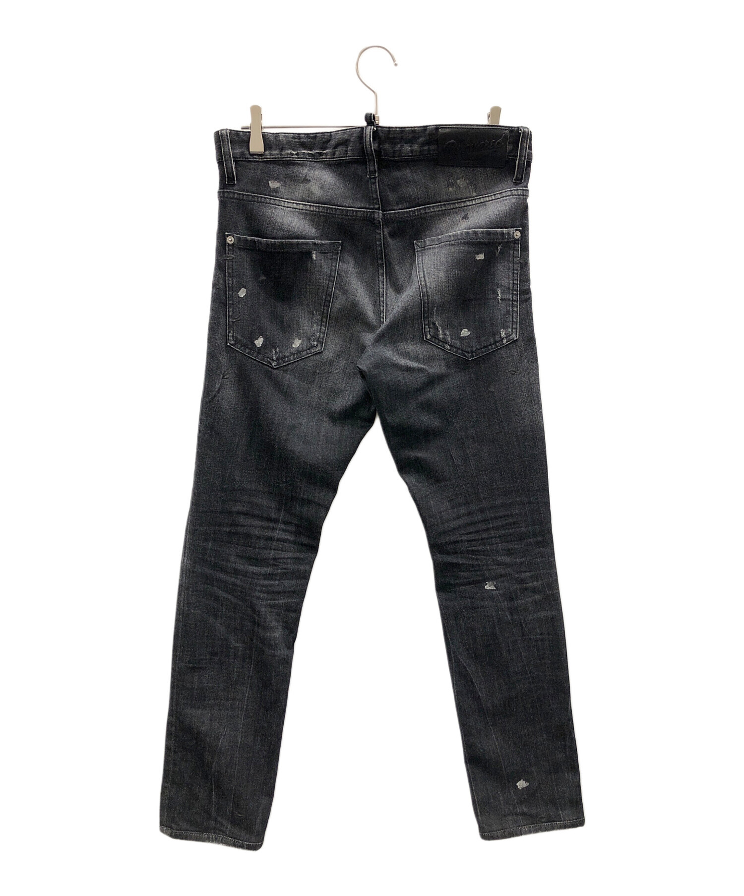 中古・古着通販】DSQUARED2 (ディースクエアード) ブラックデニム