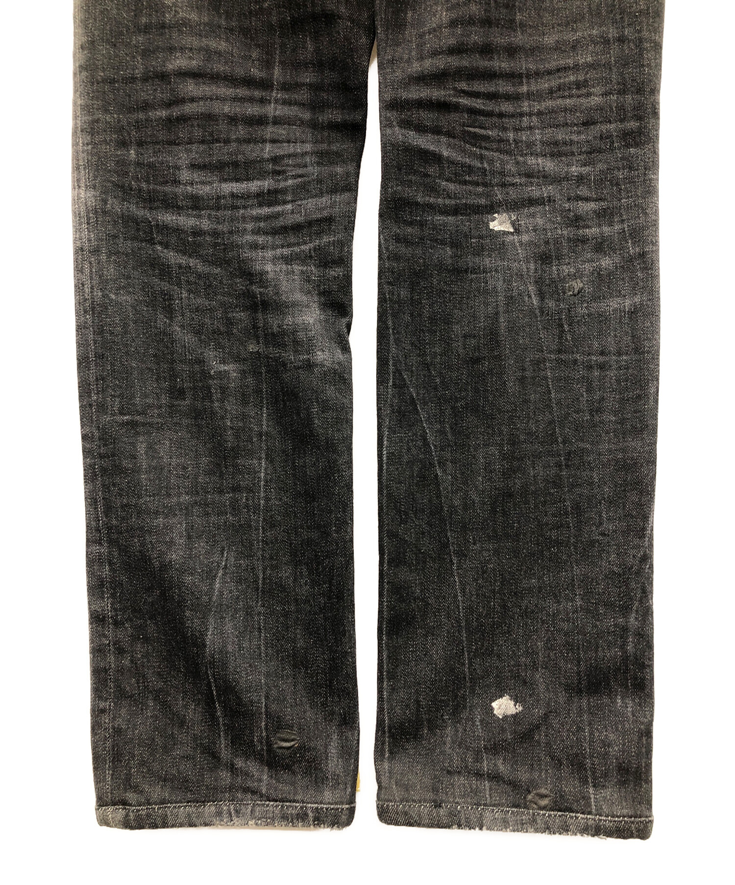 中古・古着通販】DSQUARED2 (ディースクエアード) ブラックデニム
