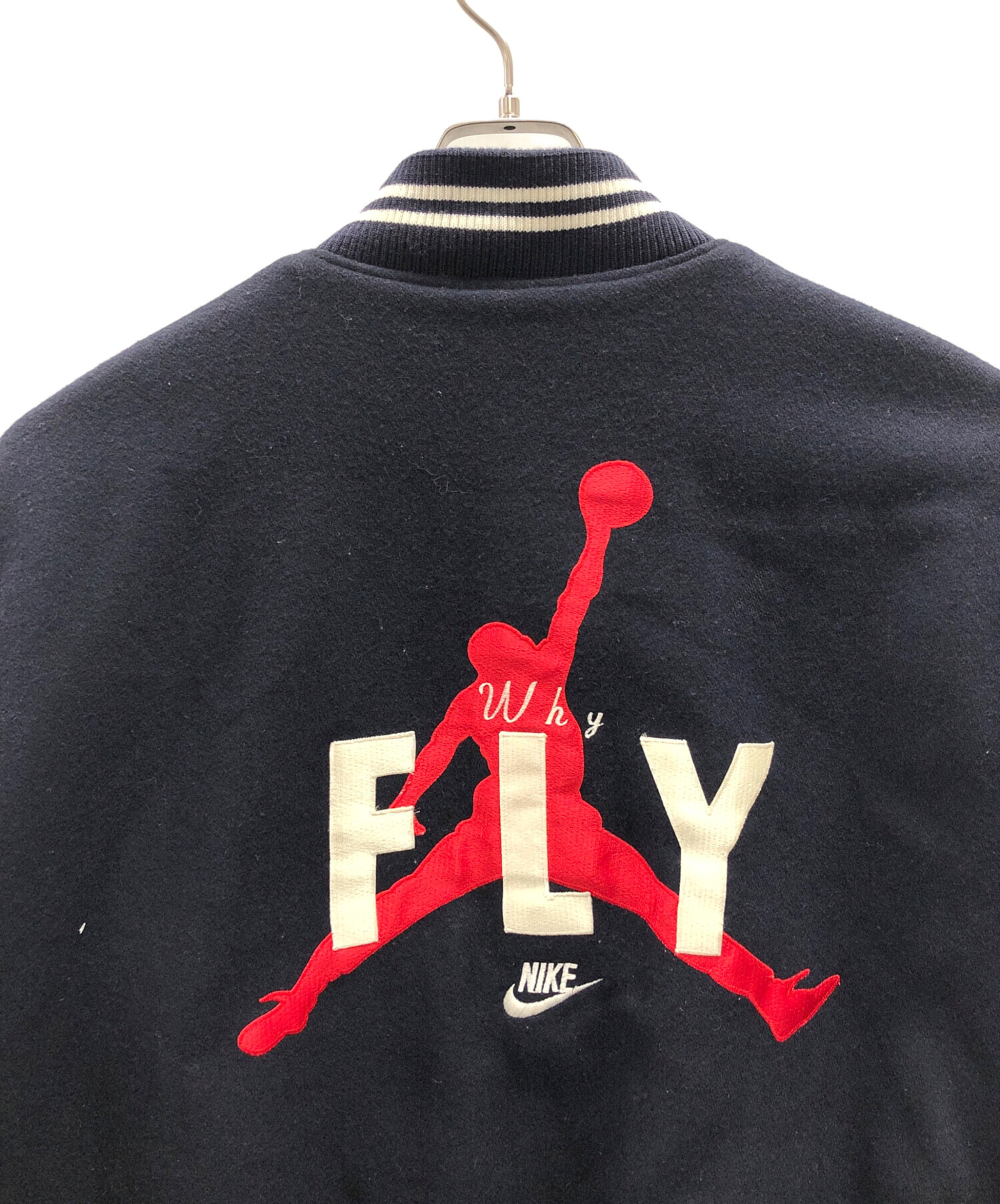 中古・古着通販】NIKE (ナイキ) ヴィンテージスタジャン ブラック 