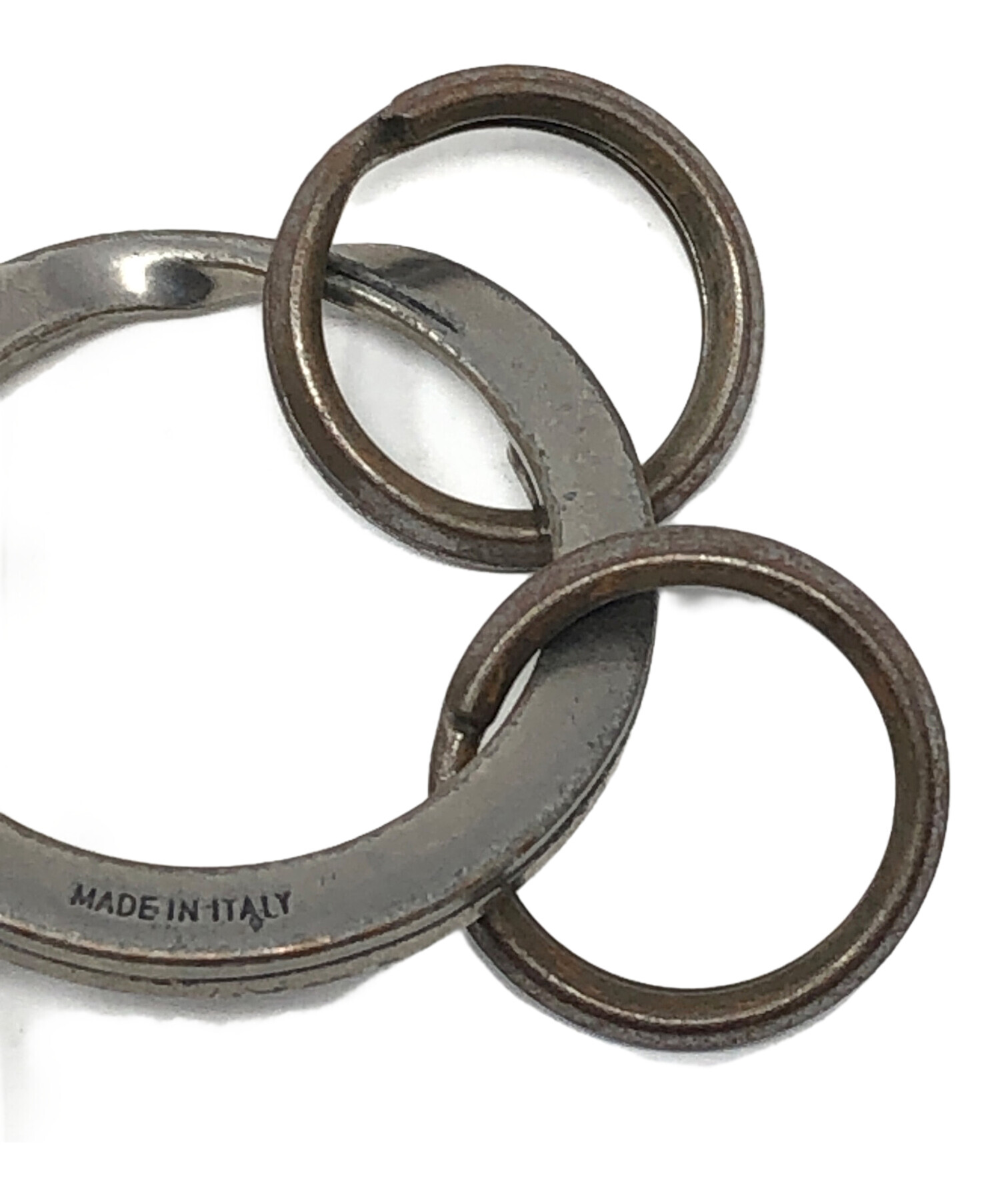 中古・古着通販】GUCCI (グッチ) キーリング シルバーカラー サイズ