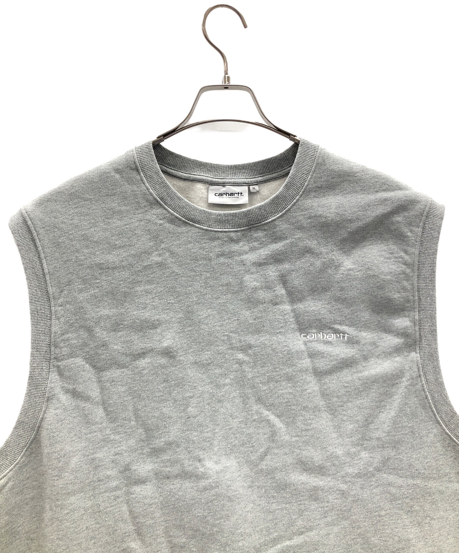 中古・古着通販】CarHartt (カーハート) スウェットベスト グレー