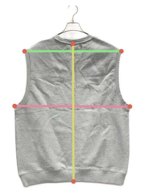 Carhartt グレー ベスト XL　美品 中古・古着通販】CarHartt (カーハート) スウェットベスト グレー