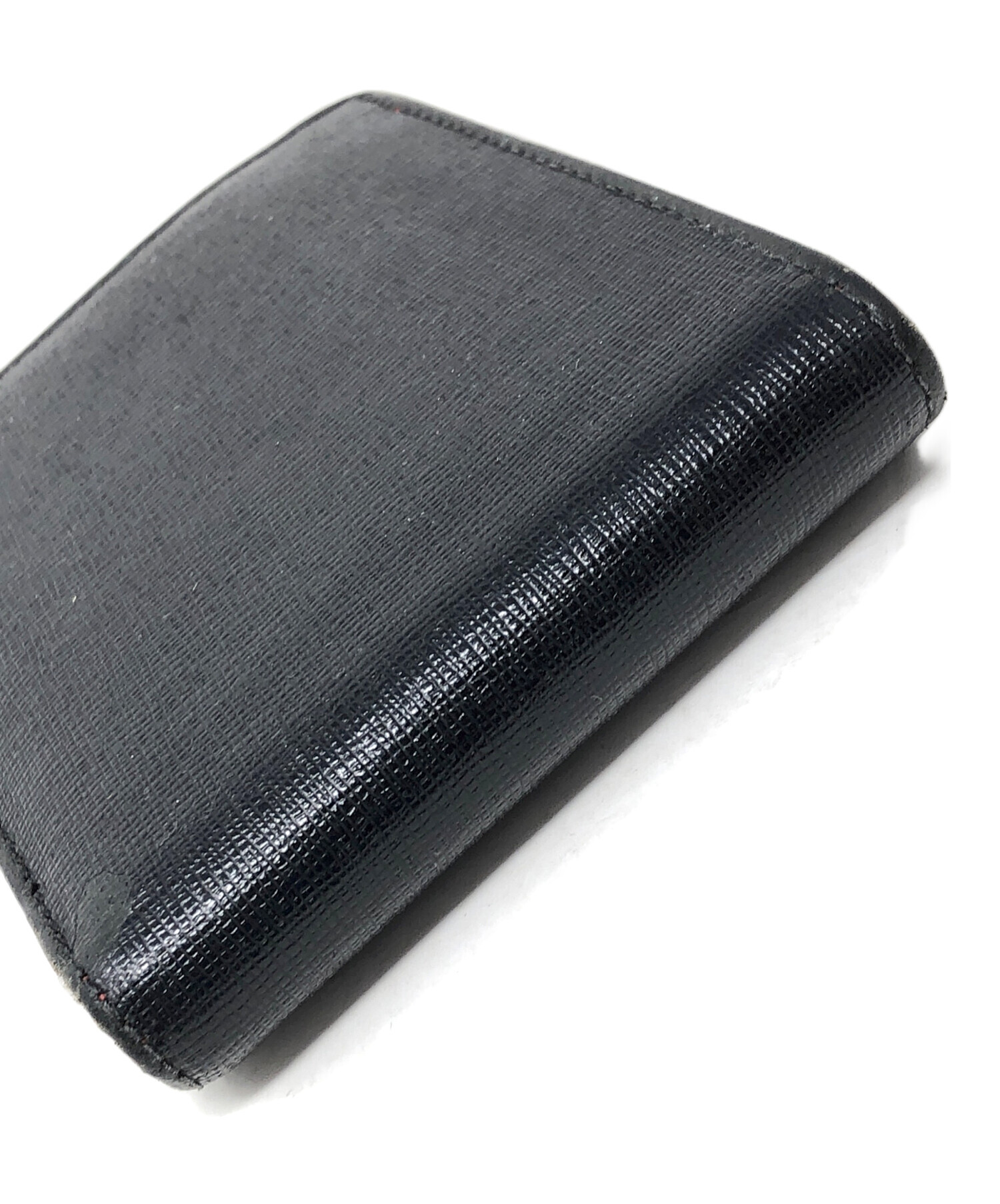 中古・古着通販】FENDI (フェンディ) 2つ折り財布 ブラック サイズ 