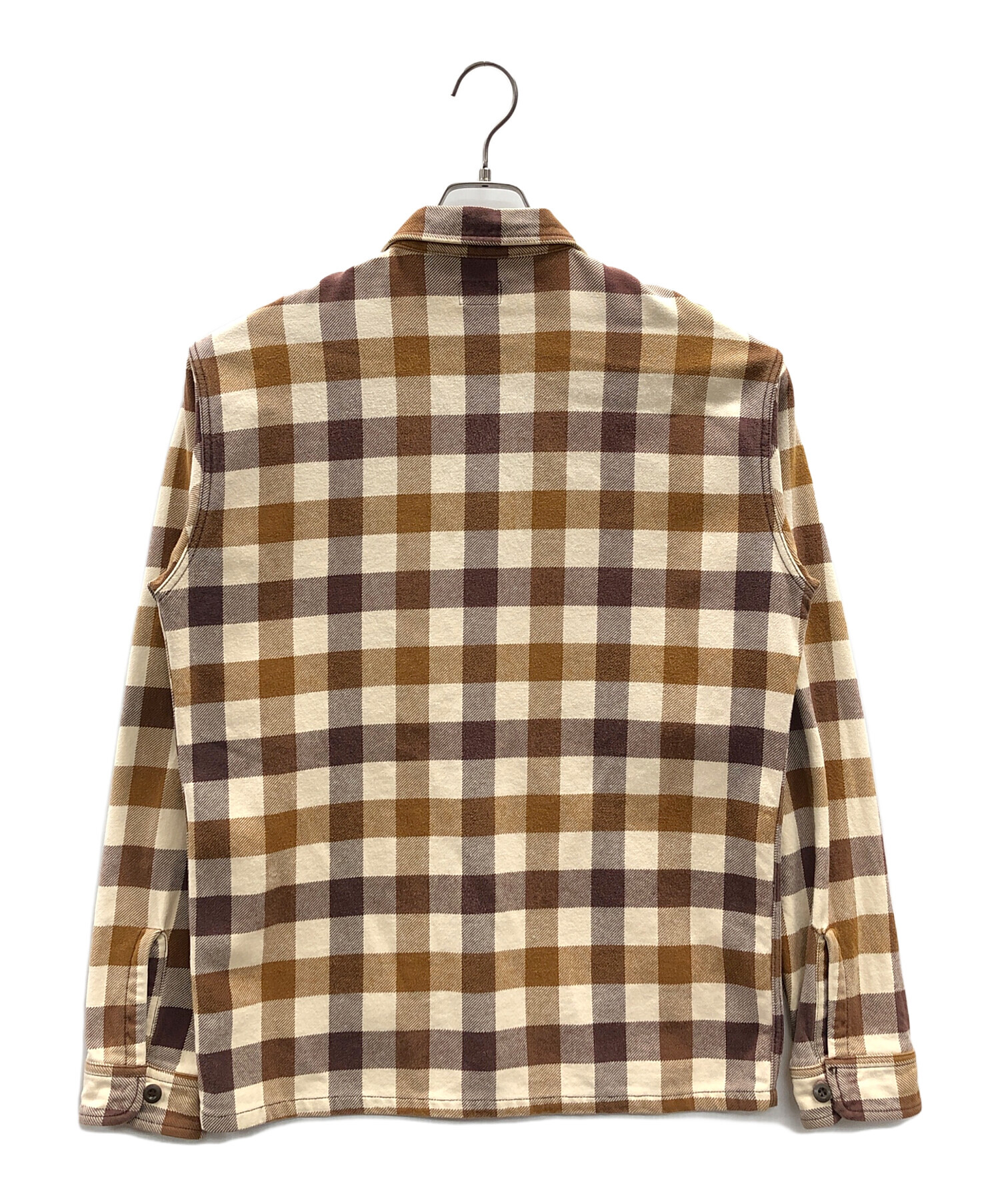TENDERLOIN/テンダーロイン フラネルシャツ TENDERLOIN テンダーロイン T-PRINT FLANNEL CHECK SHT オープンカラー