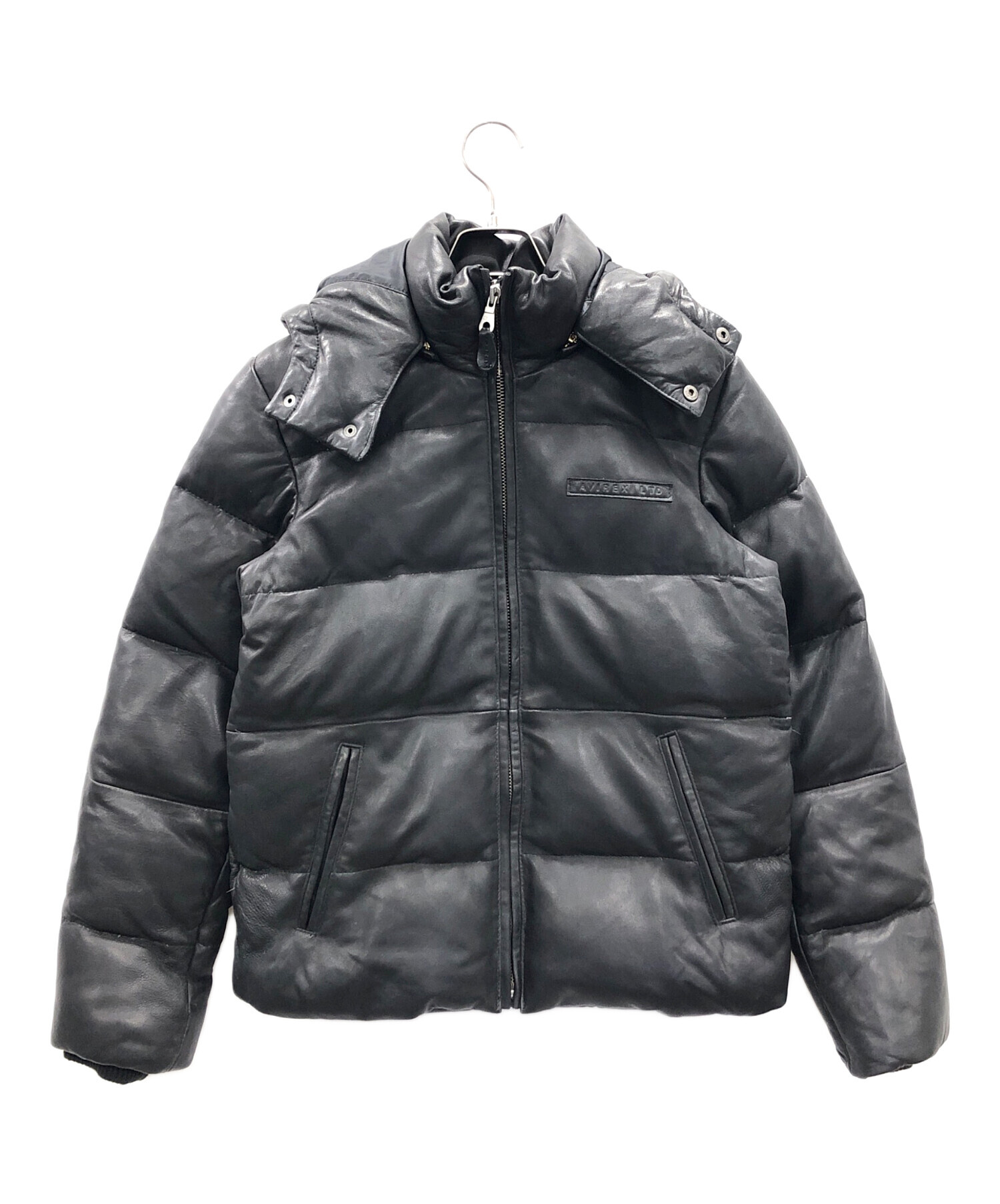 中古・古着通販】AVIREX (アヴィレックス) ダウンジャケット ブラック 