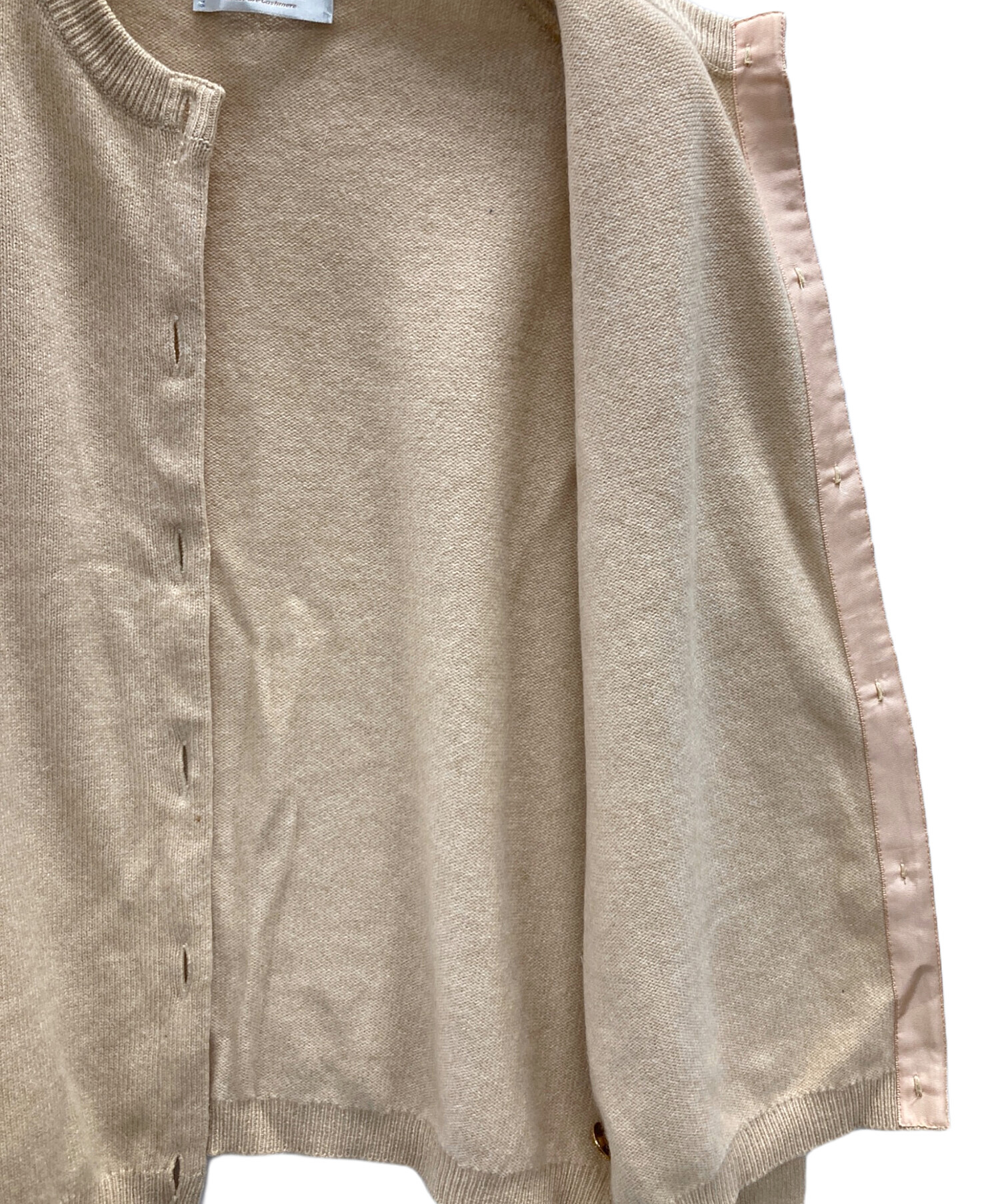 中古・古着通販】BALLANTYNE (バランタイン) 金釦カシミヤカーディガン