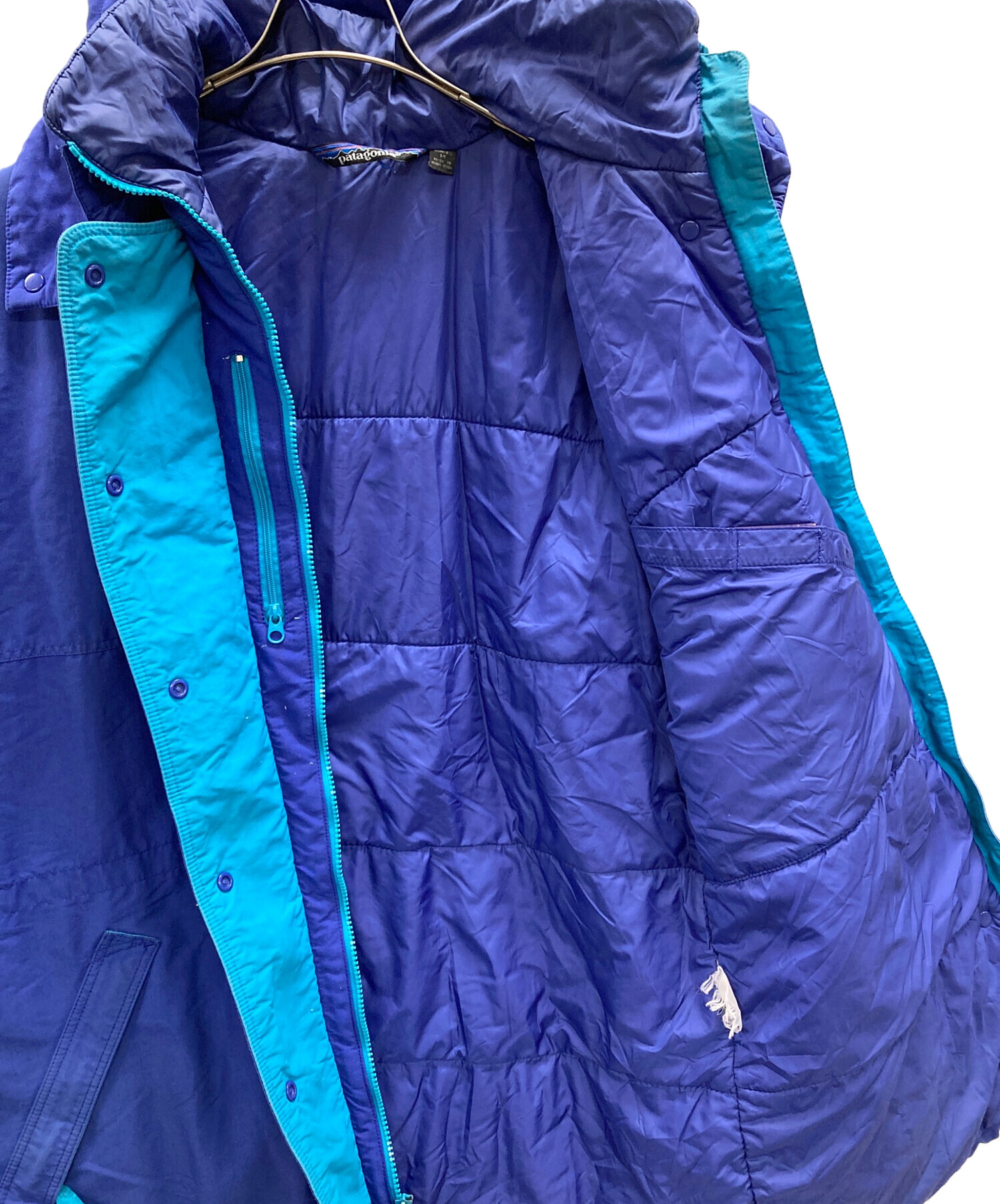 中古・古着通販】Patagonia (パタゴニア) ジャケット ブルー サイズ:14 