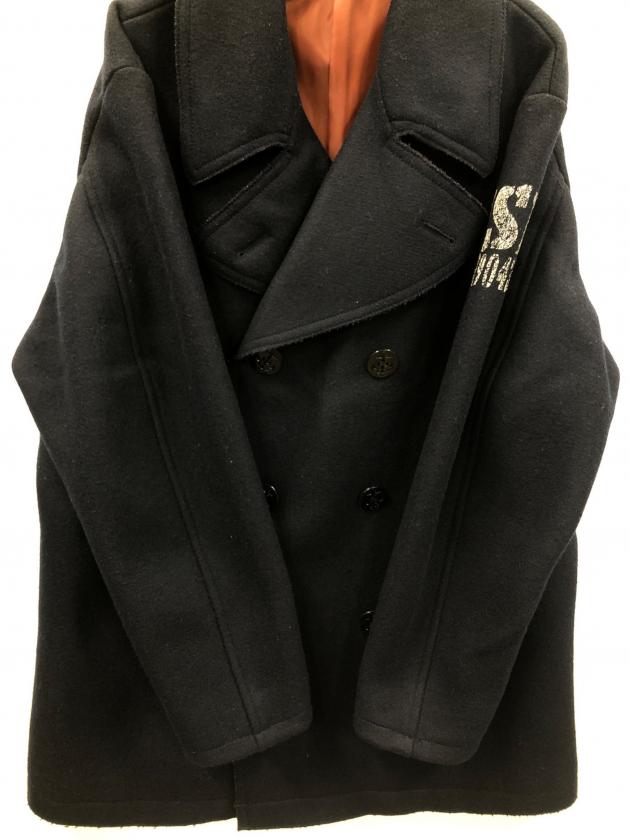 中古・古着通販】AVIREX (アヴィレックス) Pコート ネイビー サイズ:XL