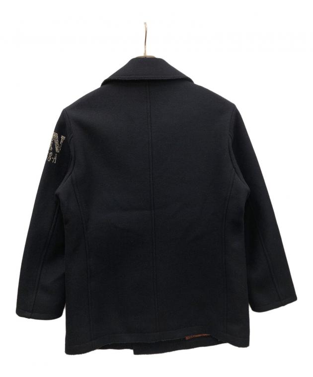 中古・古着通販】AVIREX (アヴィレックス) Pコート ネイビー サイズ:XL